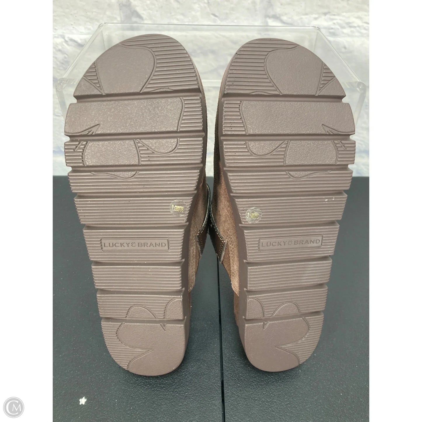 Shoes Flats By Lucky Brand In Brown, Size: 7.5