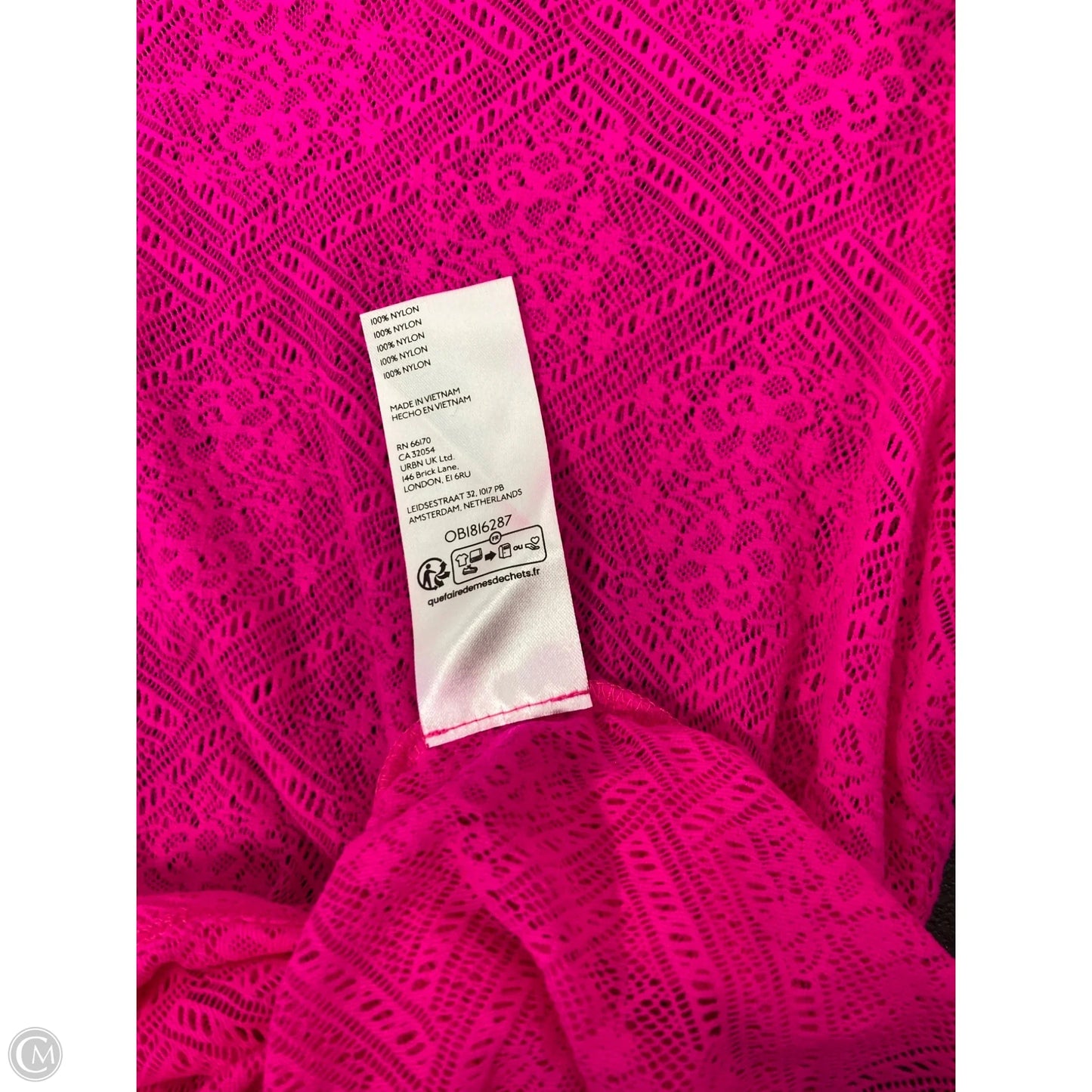 Top Long Sleeve By Anthropologie In Pink, Size: S