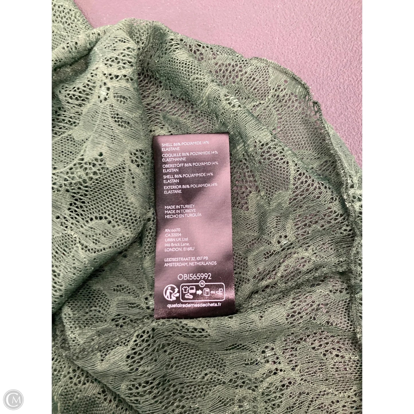 Top Long Sleeve By Anthropologie In Green, Size: Xs