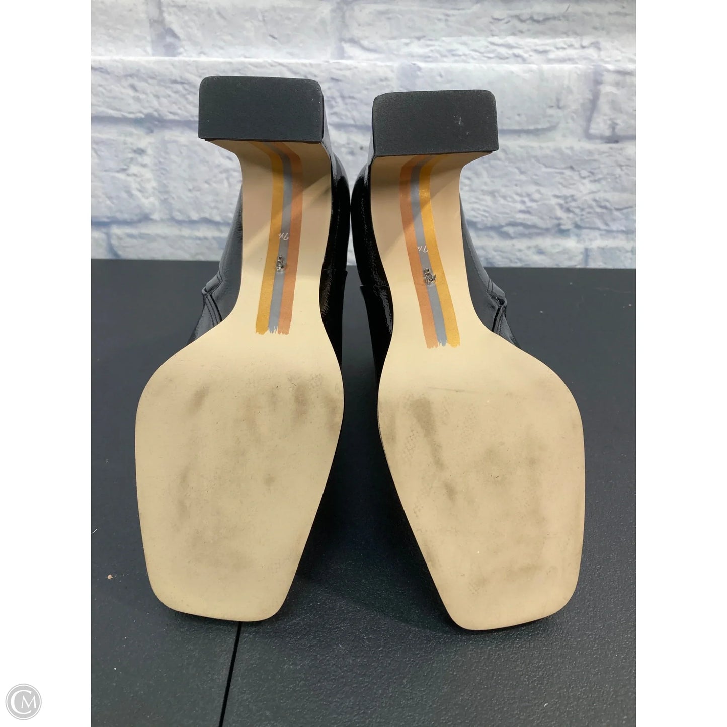 Boots Ankle Heels By Sam Edelman In Black, Size: 7.5