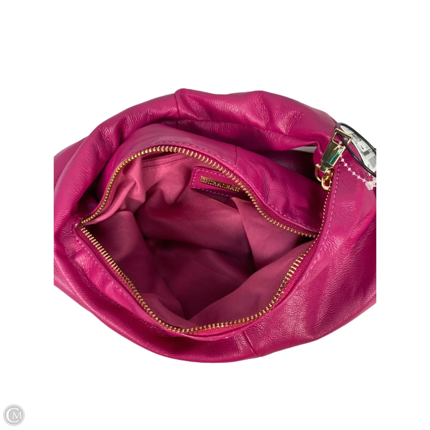 Handbag Leather By Anthropologie, Size: Small