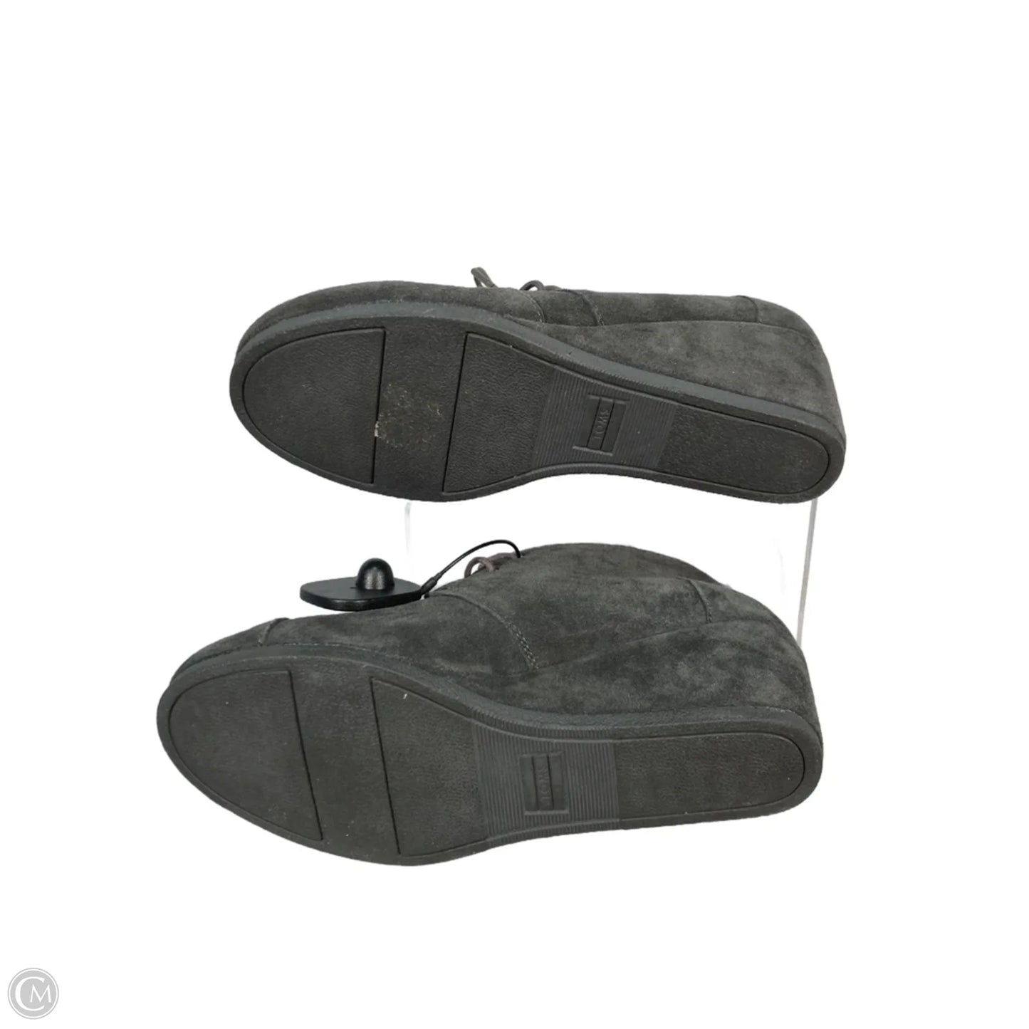 Boots Ankle Heels By Toms In Grey, Size: 10