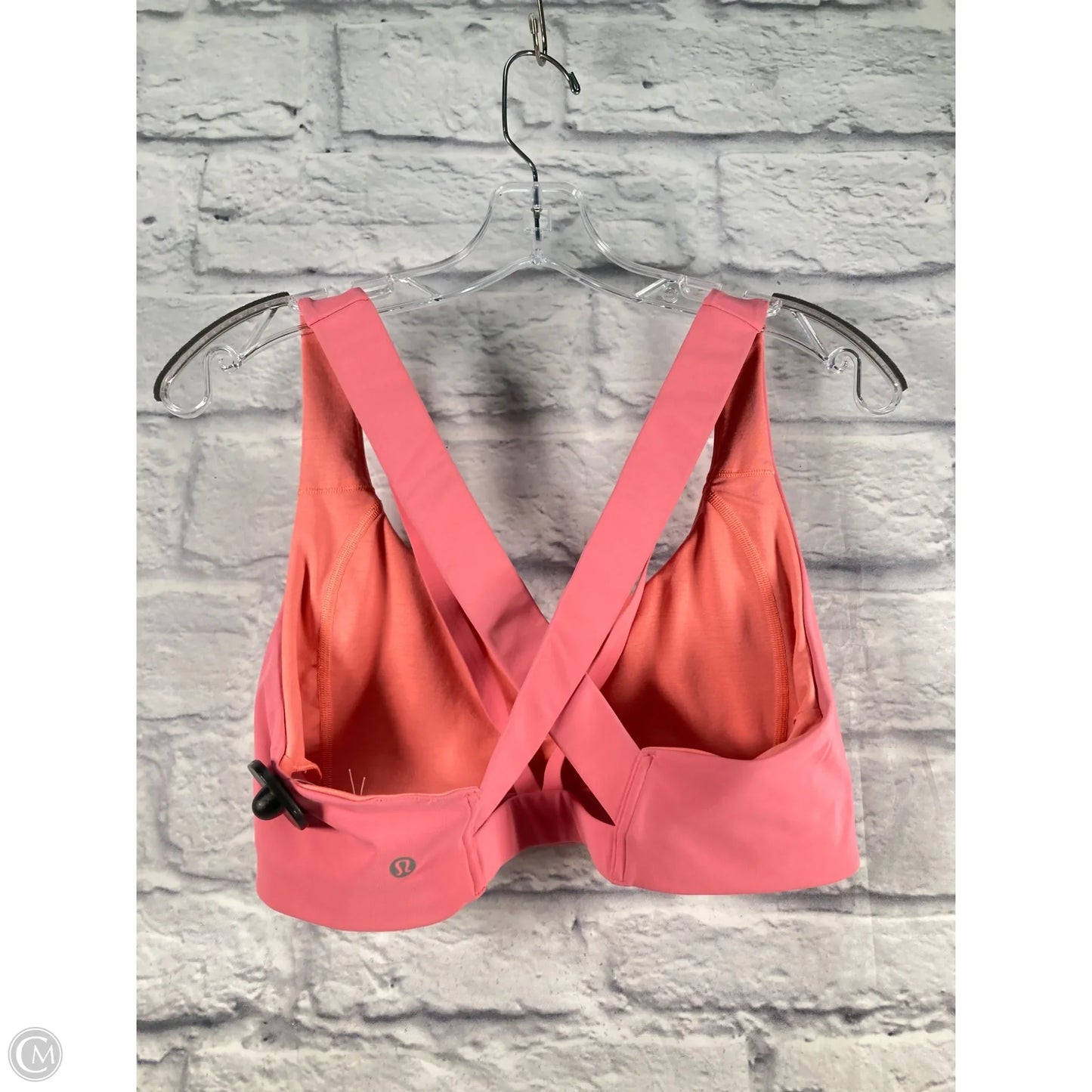Athletic Bra By Lululemon In Pink, Size: L