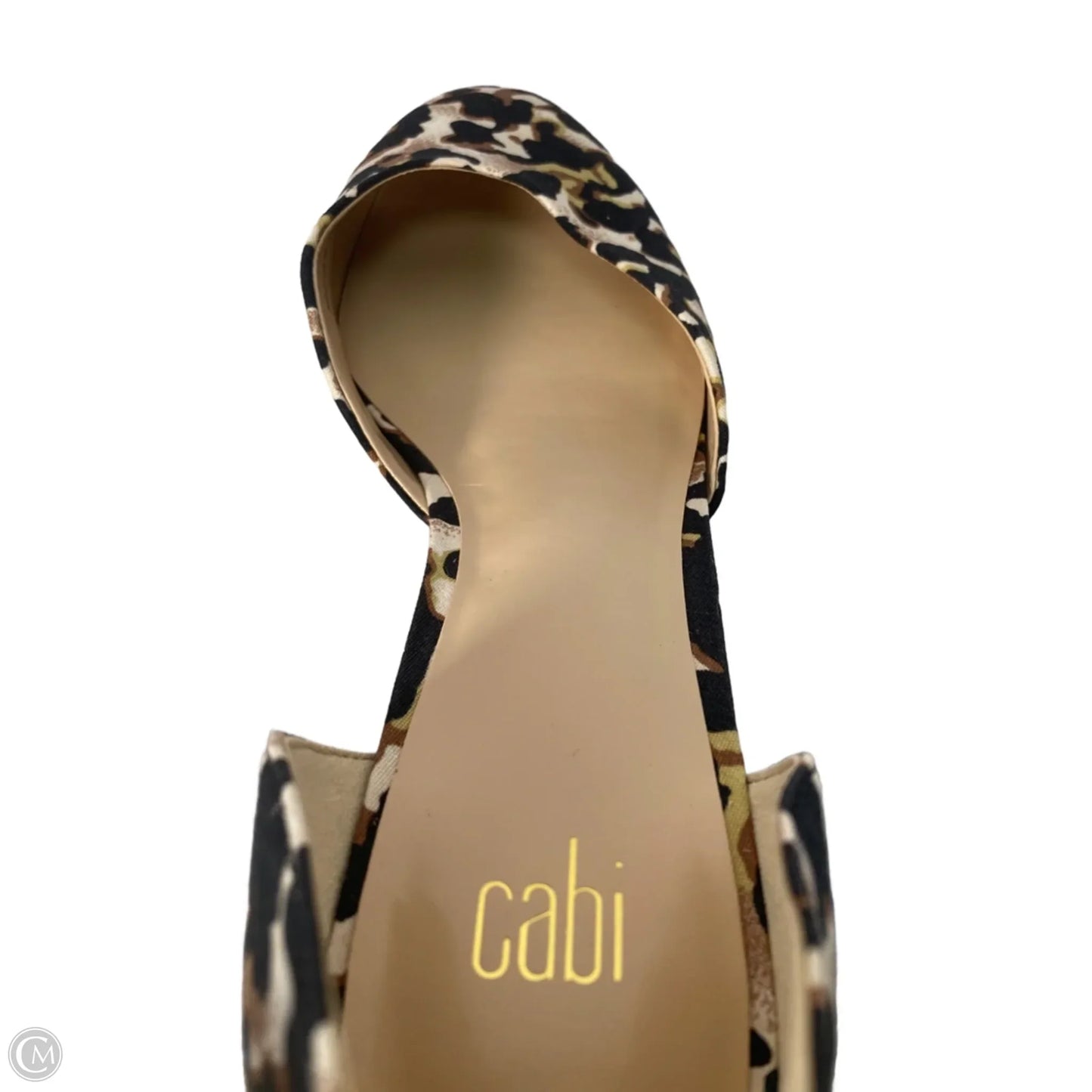 Shoes Heels Kitten By Cabi In Animal Print, Size: 10