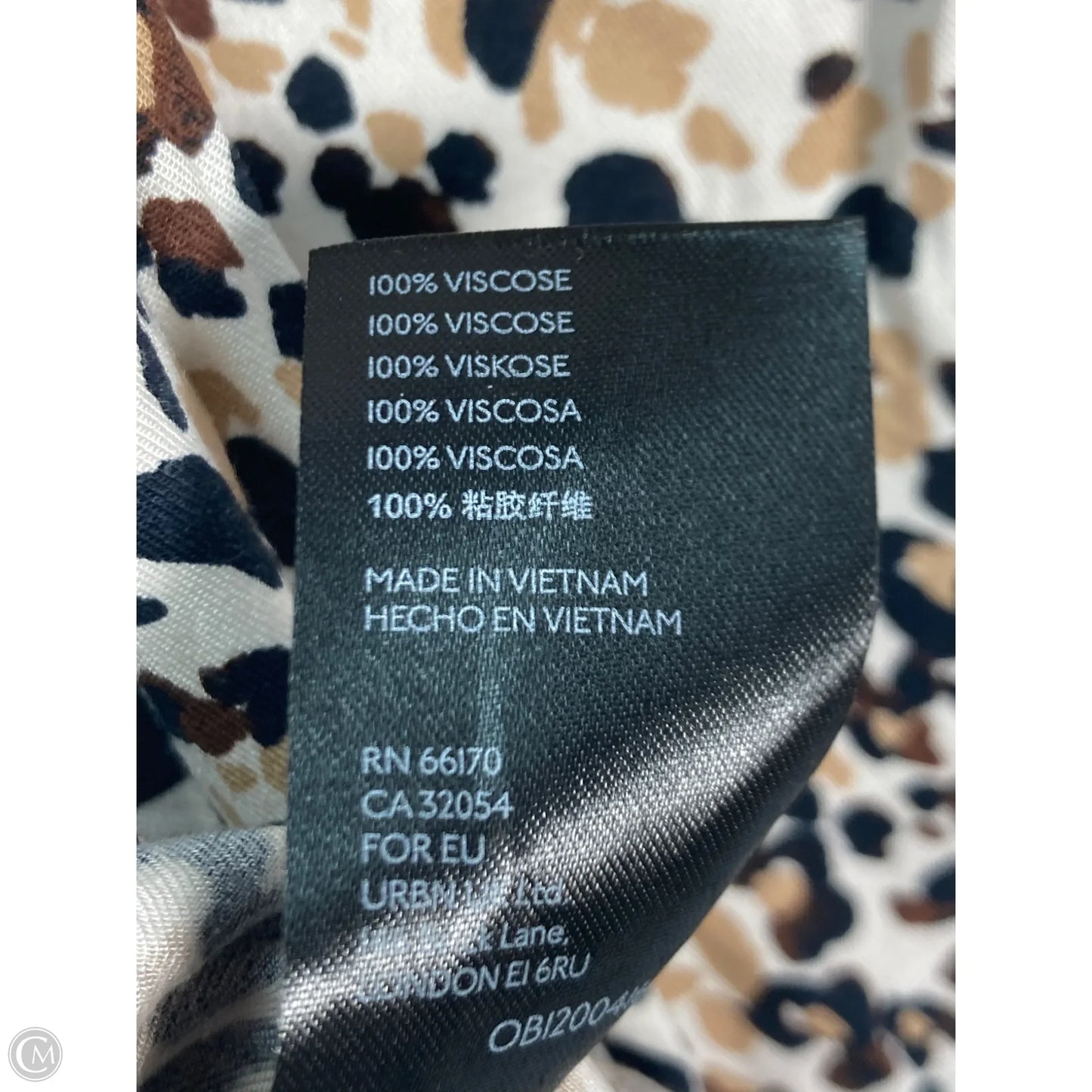 Top Long Sleeve By Maeve In Animal Print, Size: M