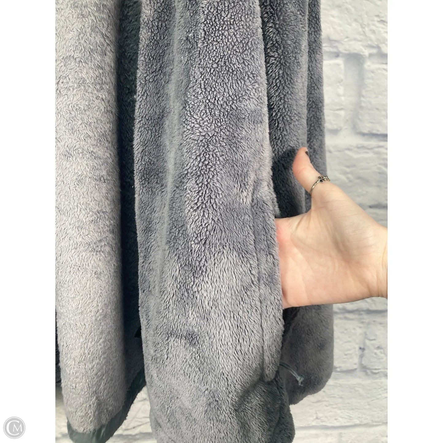 Athletic Jacket By The North Face In Grey, Size: Xxl