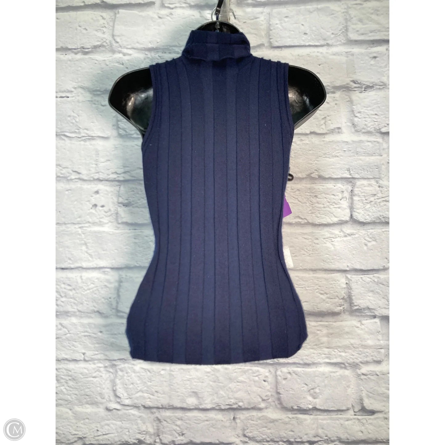 Top Sleeveless Designer By Derek Lam In Blue, Size: Xs