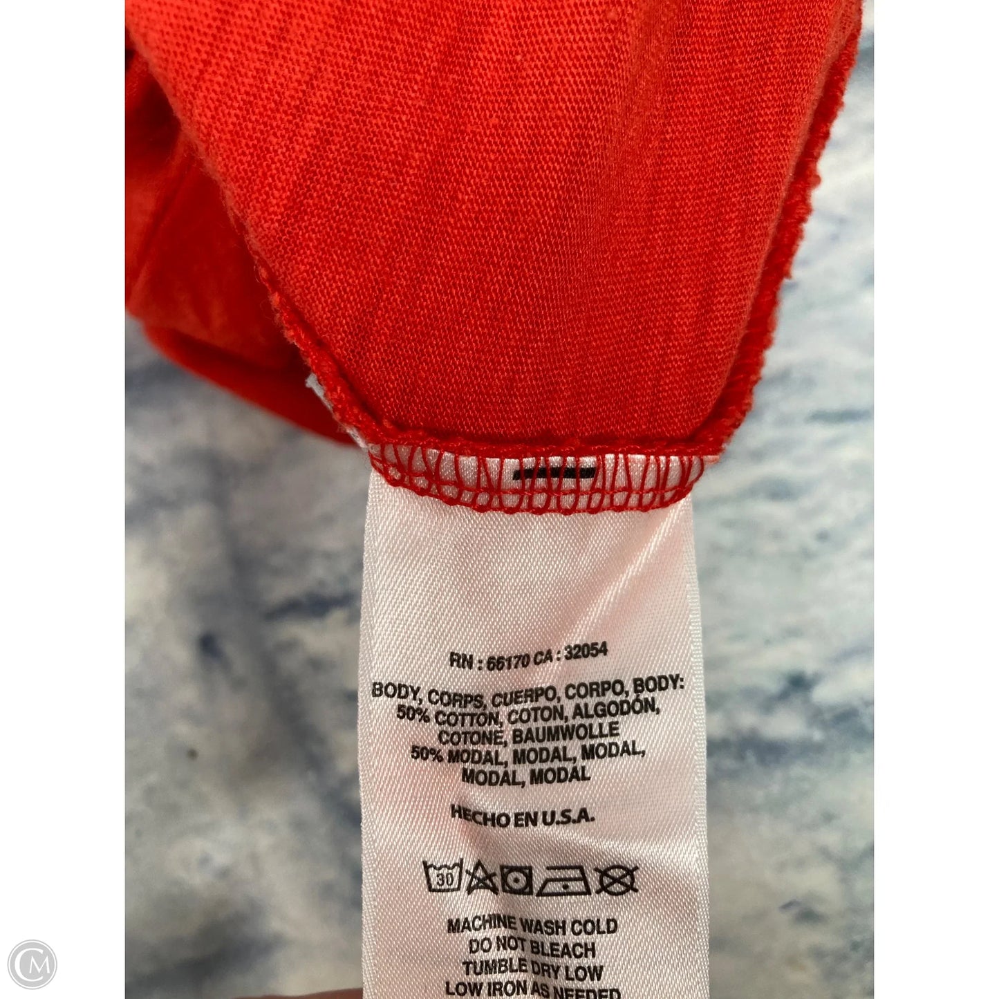 Top Short Sleeve By T.la In Red, Size: Xs