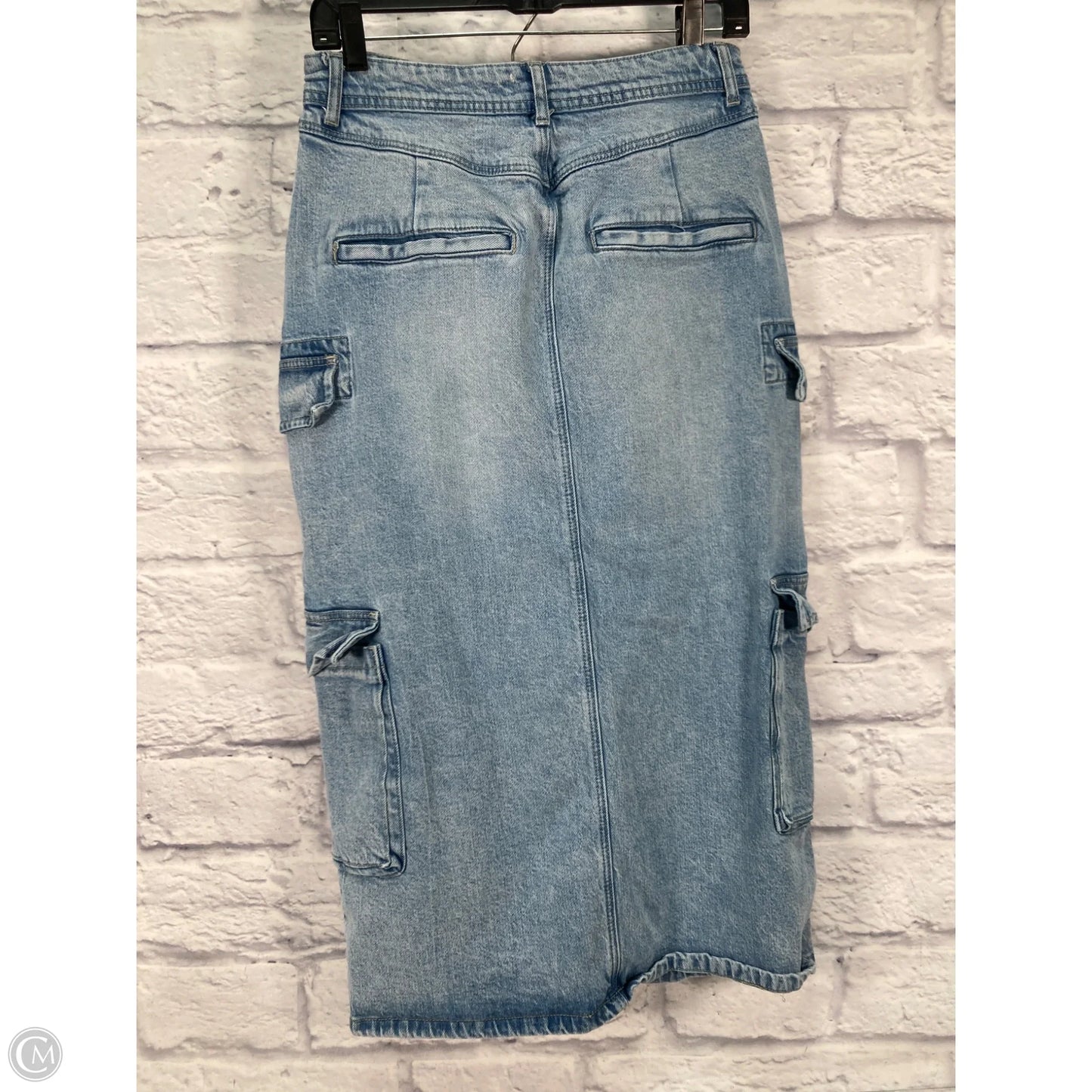 Skirt Midi By Pilcro In Blue Denim, Size: 6