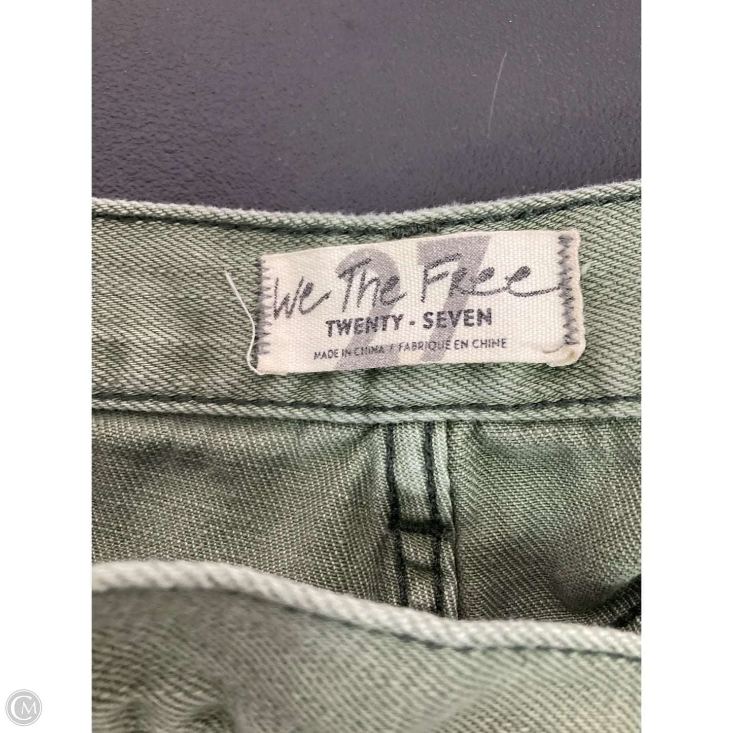 Shorts By We The Free In Green Denim, Size: 4