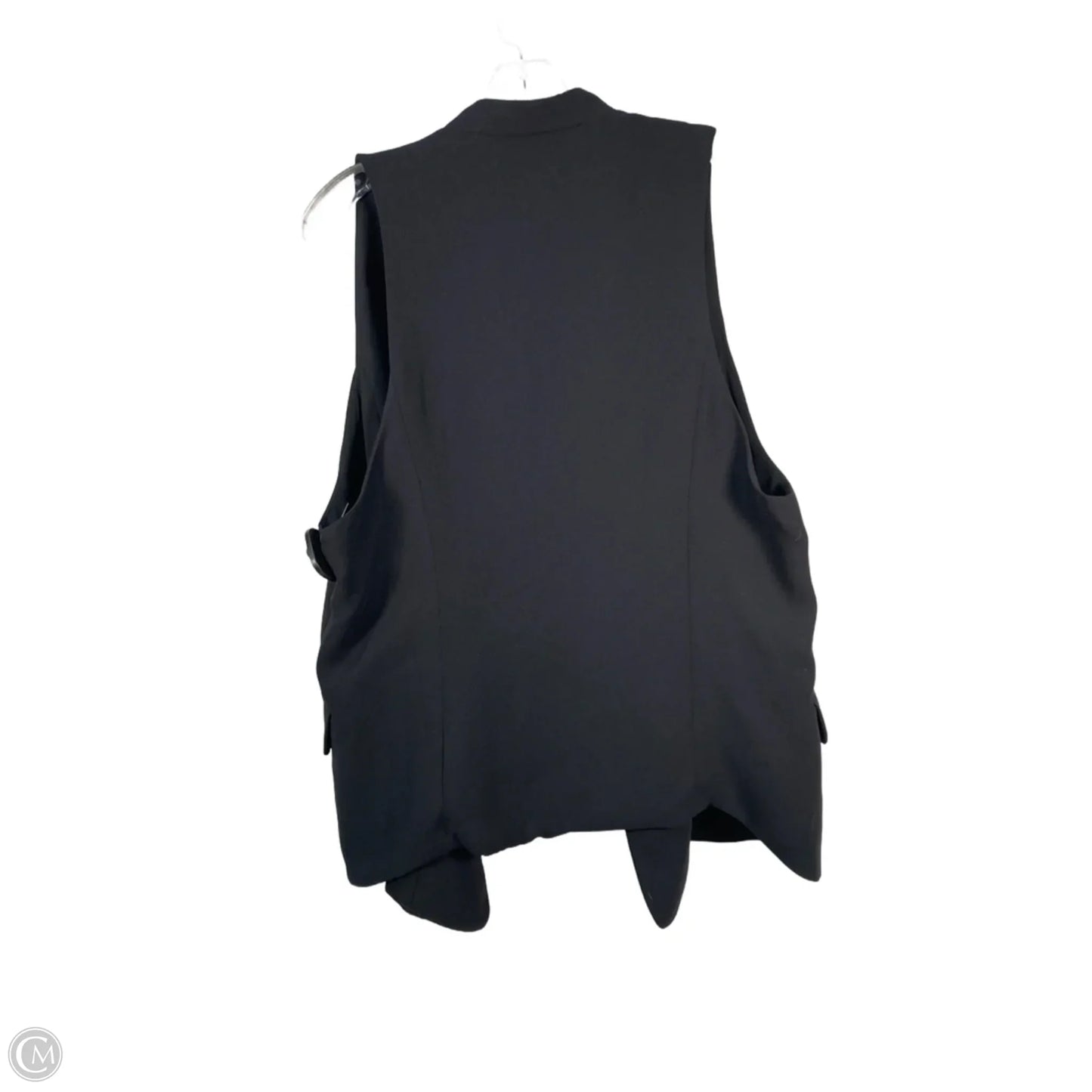 Vest Designer By Derek Lam In Black, Size: Xl