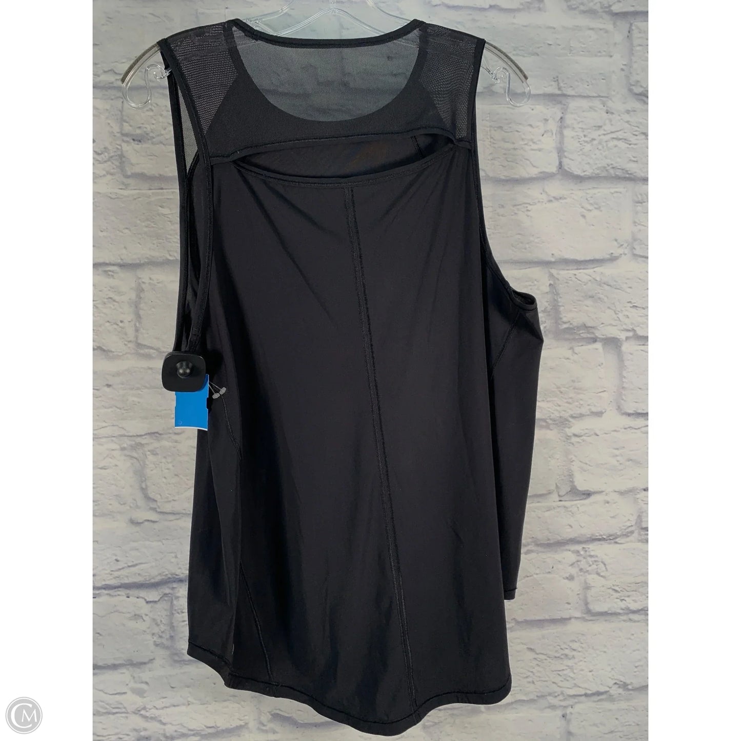 Athletic Tank Top By Lululemon In Black, Size: L