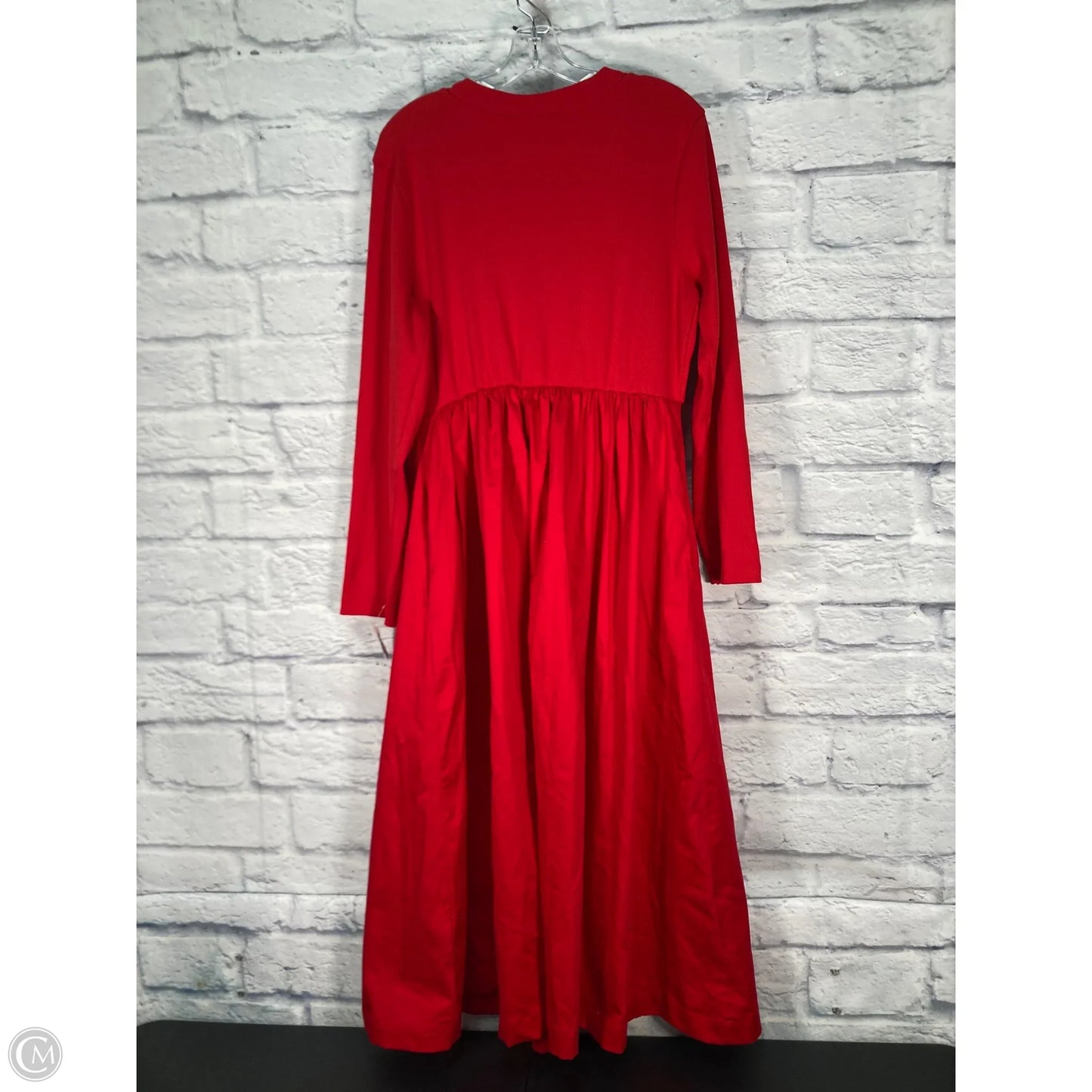 Dress Casual Midi By Maeve In Red, Size: 3x