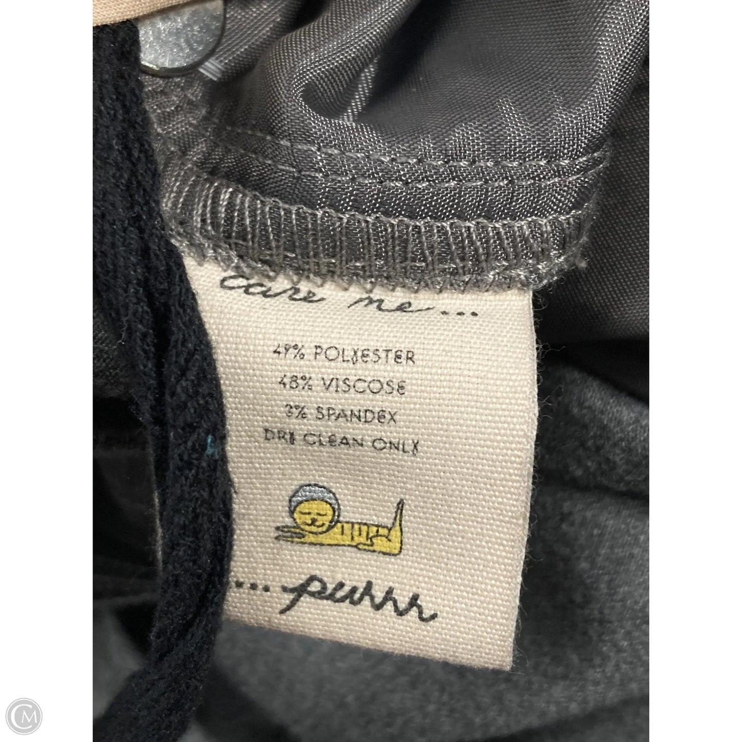 Pants Dress By Clothes Mentor In Black & Grey, Size: 8