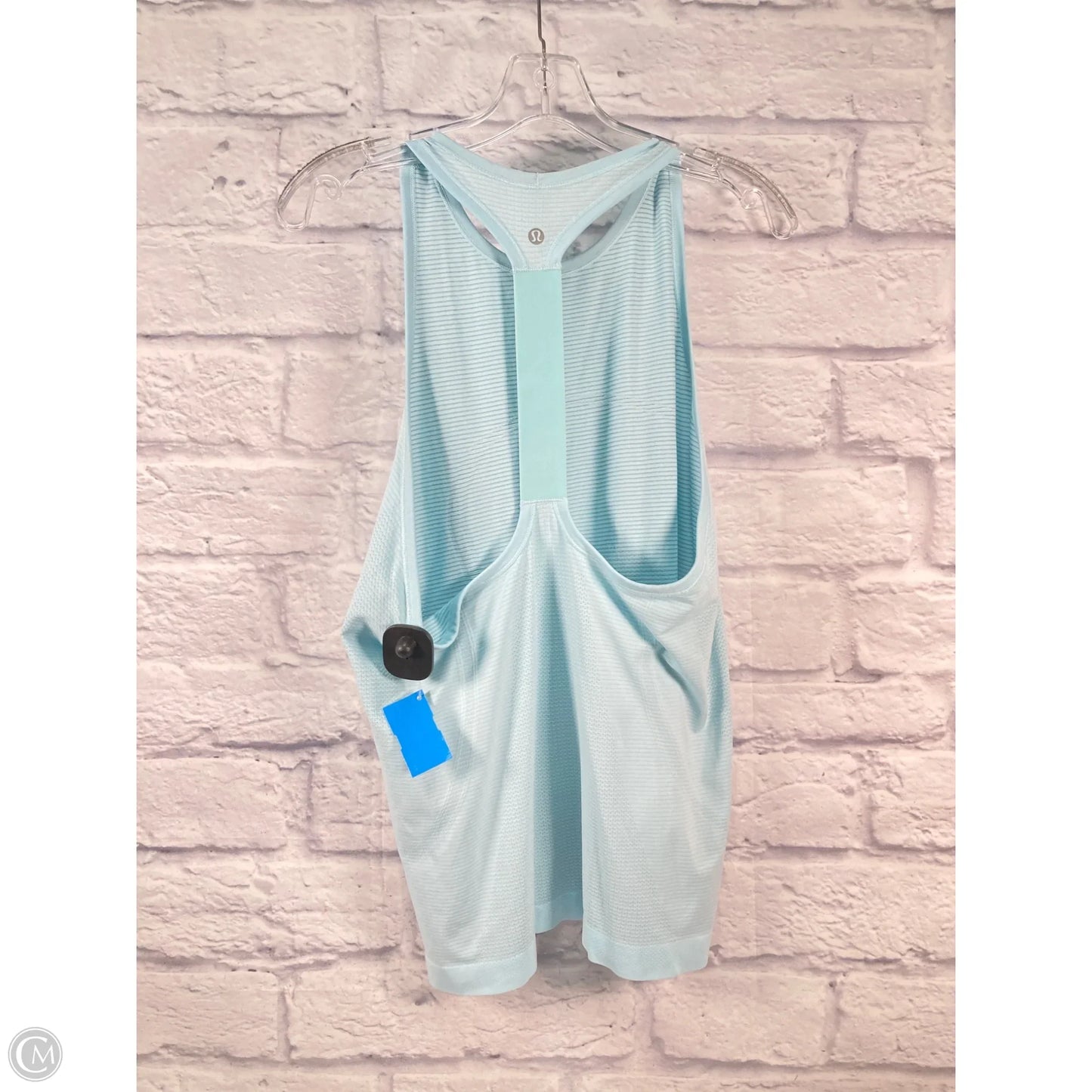 Athletic Tank Top By Lululemon In Blue, Size: L