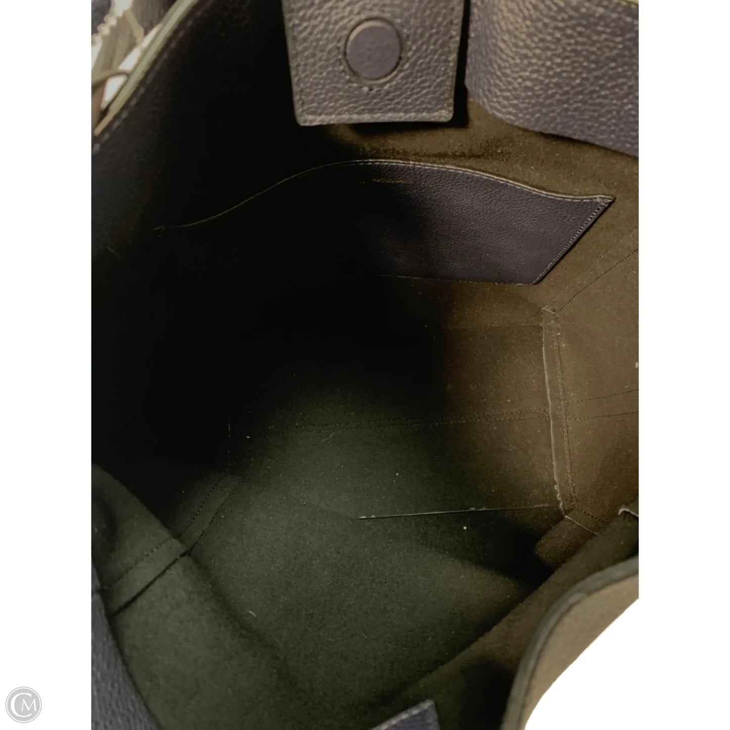 Handbag Leather By Emporio Armani, Size: Large