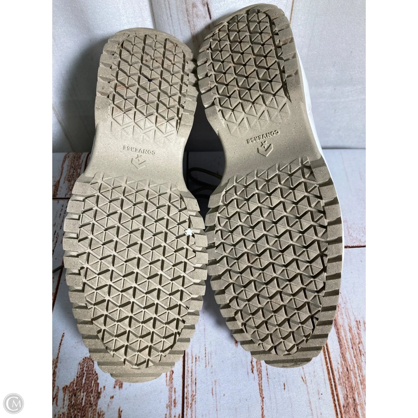 Shoes Sneakers By Converse In Brown & Cream, Size: 7