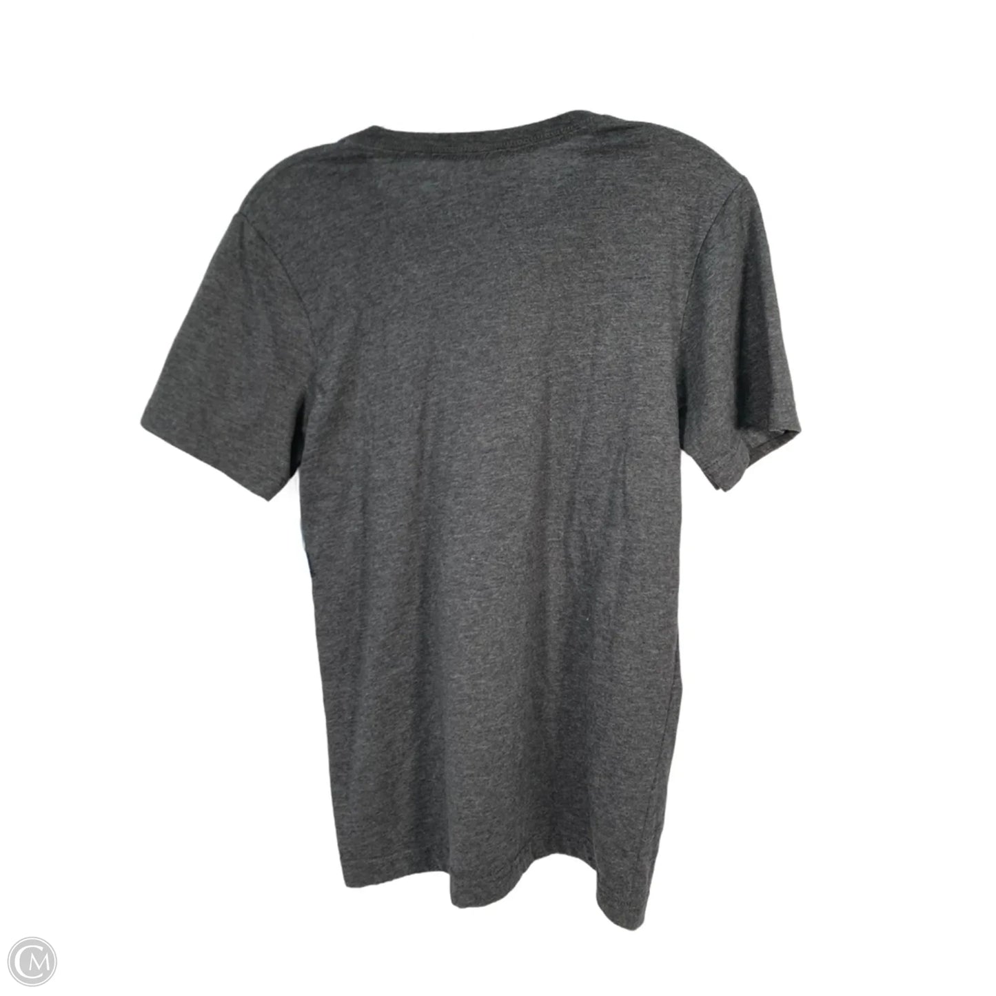 Top Short Sleeve By Bella + Canvas In Grey, Size: S