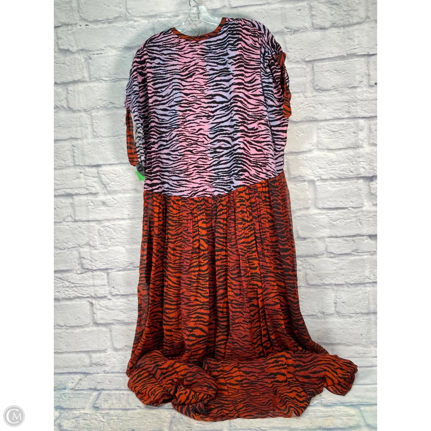 Dress Casual Maxi By H&m In Animal Print, Size: S