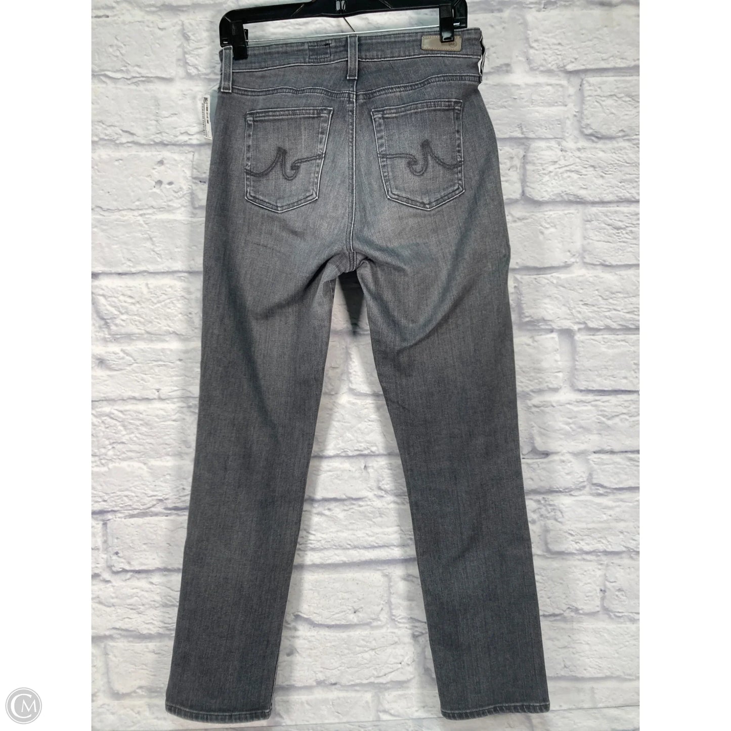 Jeans Straight By Adriano Goldschmied In Grey, Size: 8