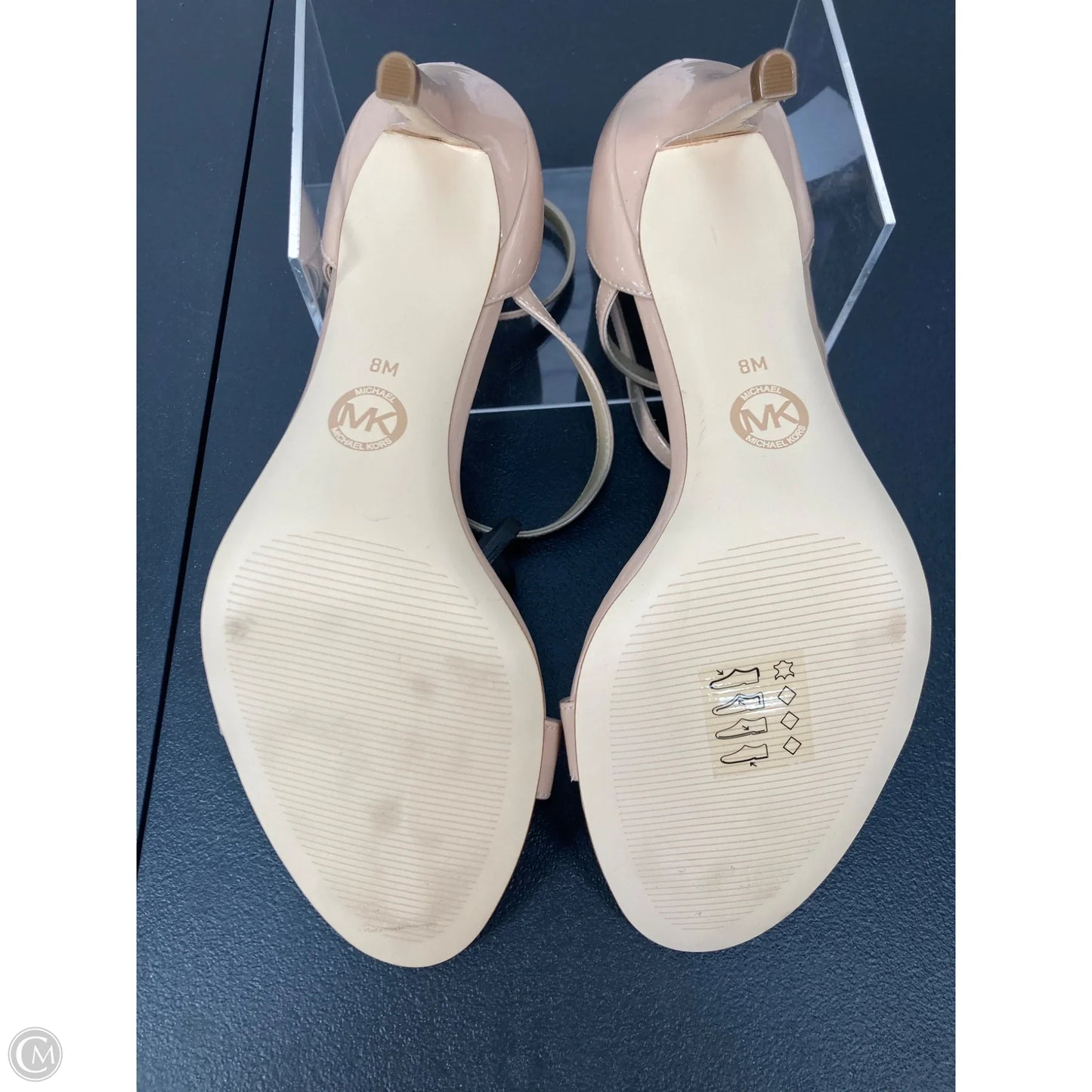 Shoes Designer By Michael Kors In Beige, Size: 8