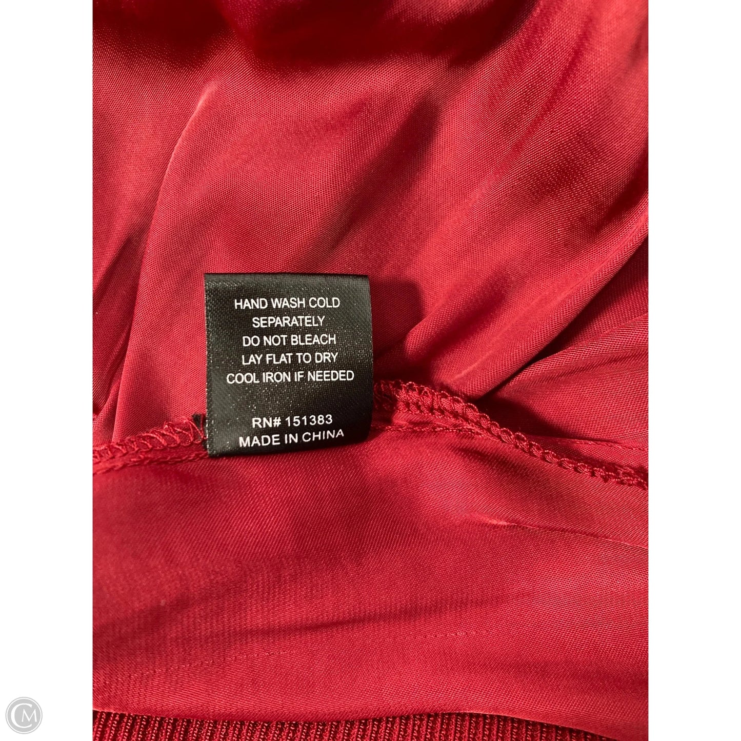 Top Long Sleeve By Current Air In Red, Size: Xs