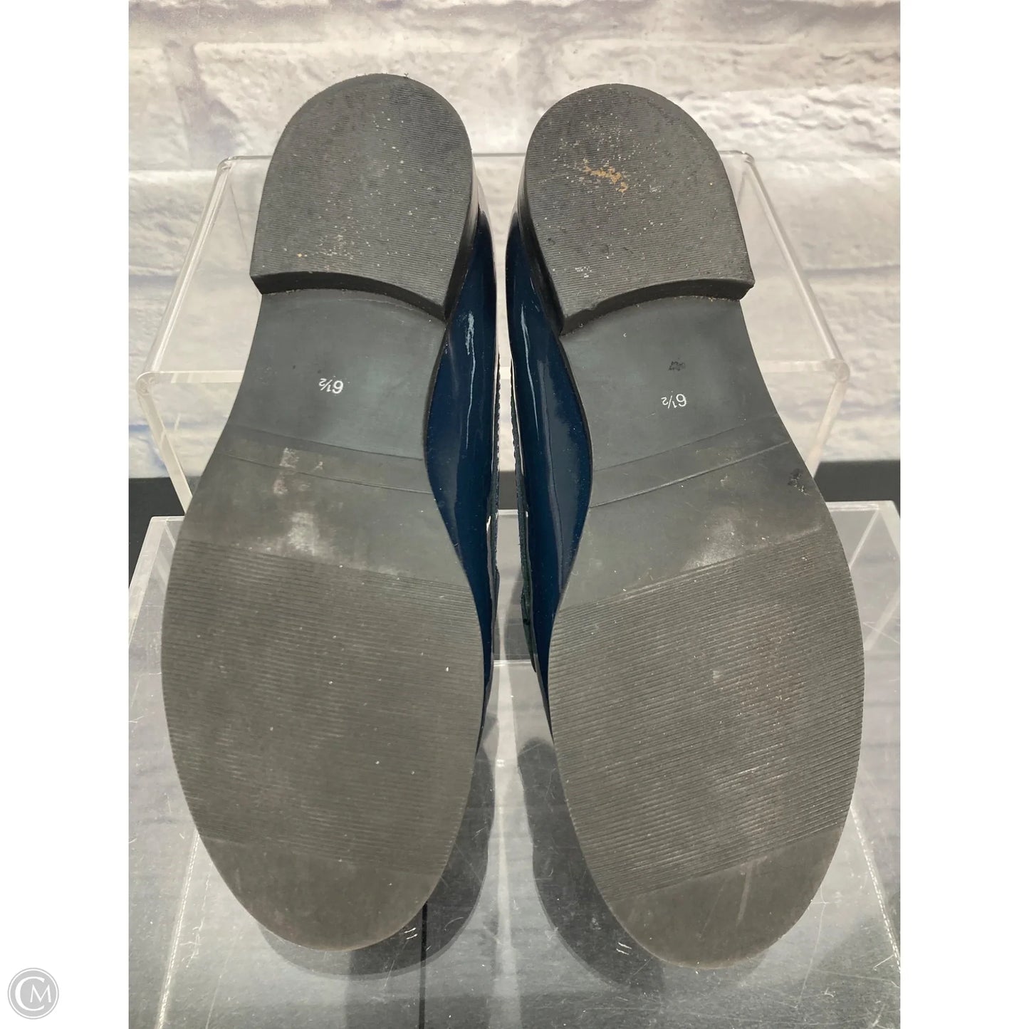 Shoes Flats By Clothes Mentor In Blue, Size: 6.5