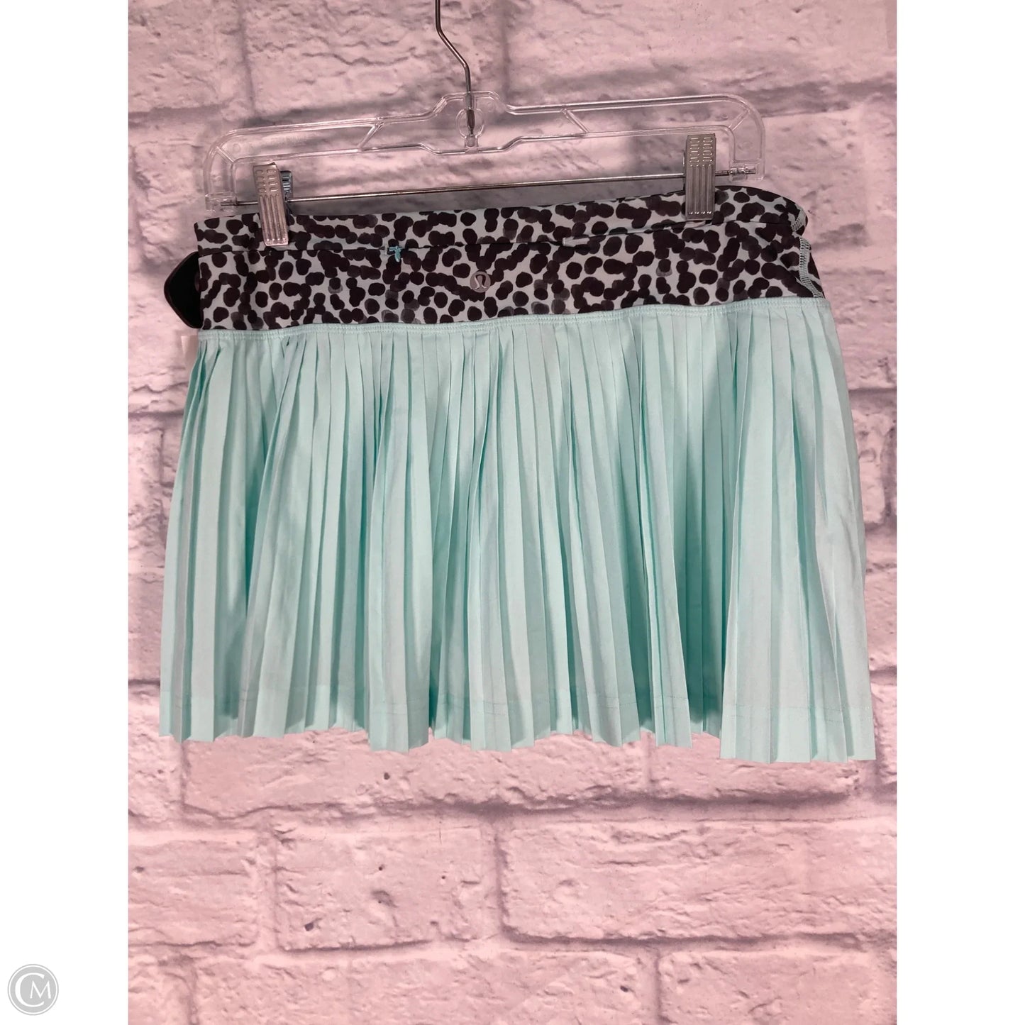 Athletic Skort By Lululemon In Teal, Size: 6