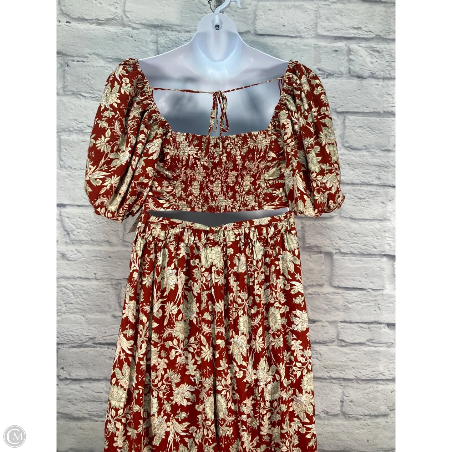 Pants Set 2pc By Free People In Red, Size: Xl