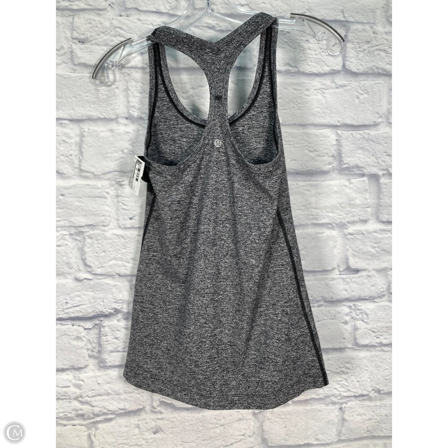 Athletic Tank Top By Lululemon In Grey, Size: S