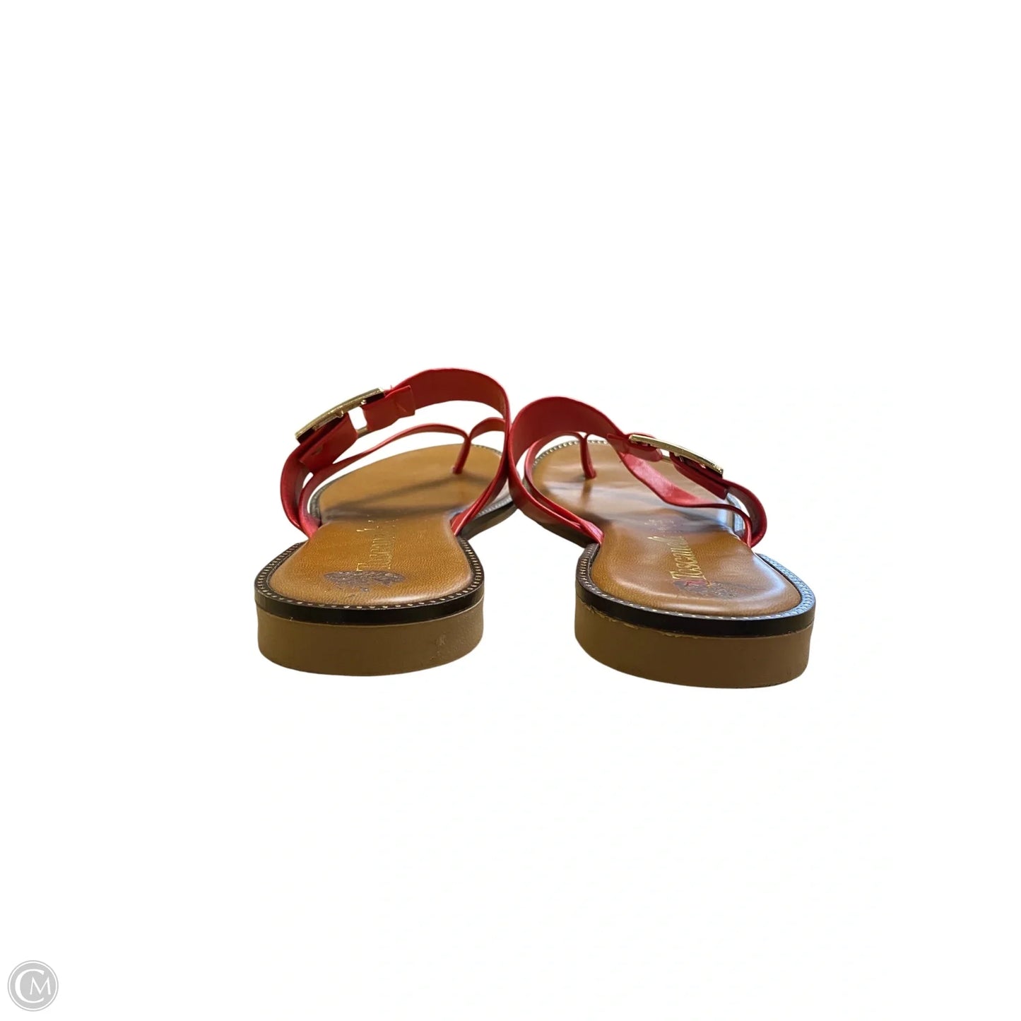 Sandals Flats By Toscanella In Red, Size: 9.5