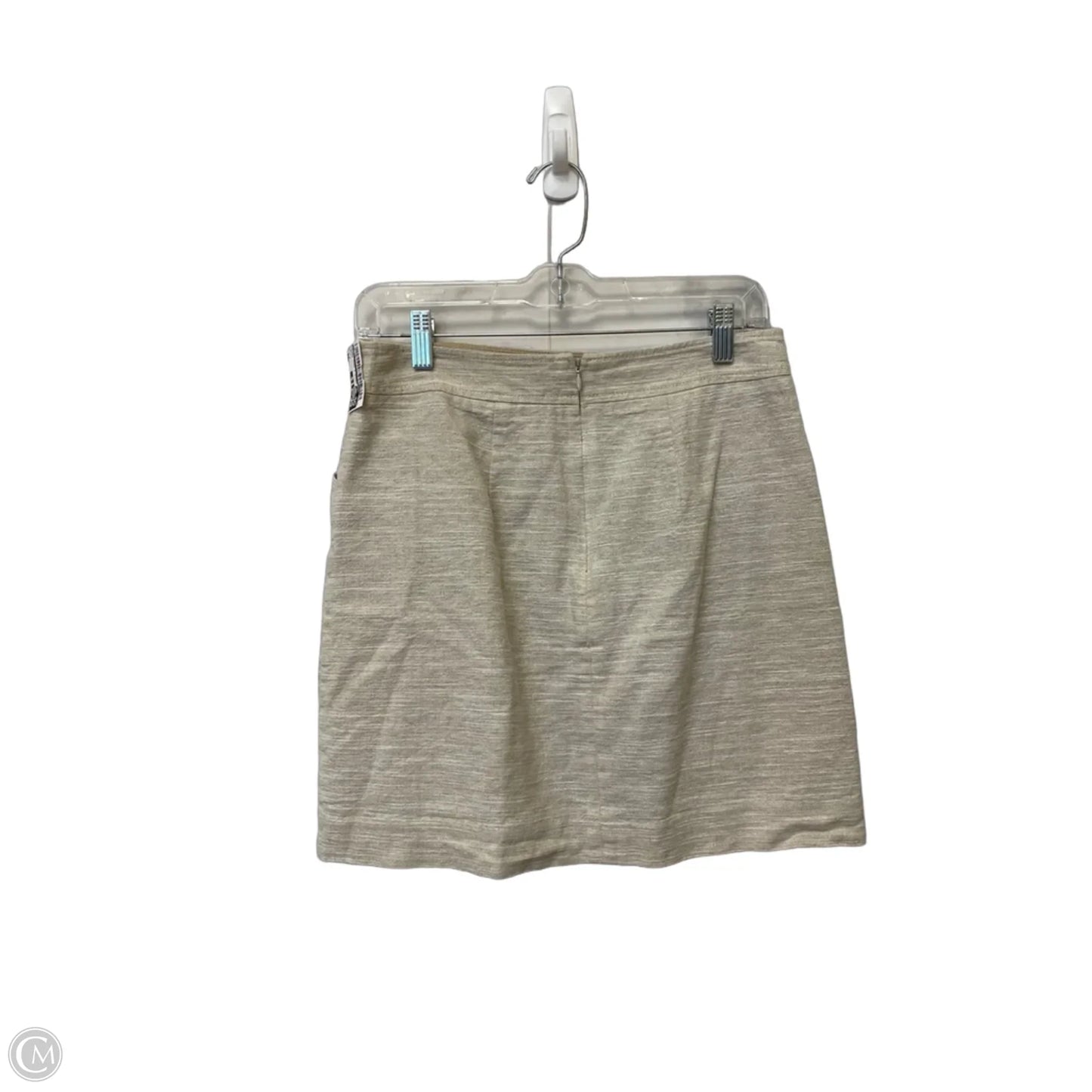 Skirt Mini & Short By Loft In Cream, Size: 4