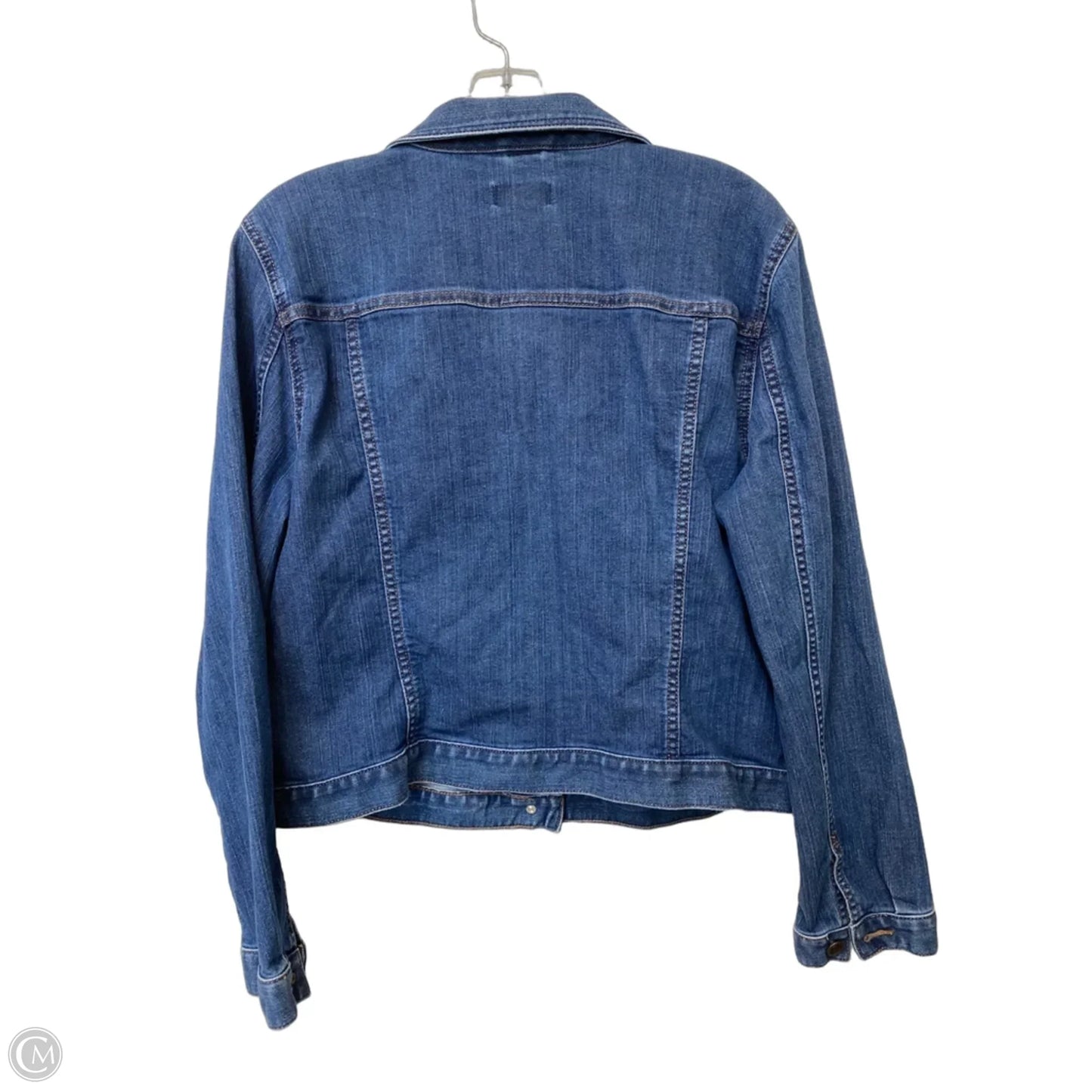 Jacket Denim By Loft In Blue Denim, Size: Xl