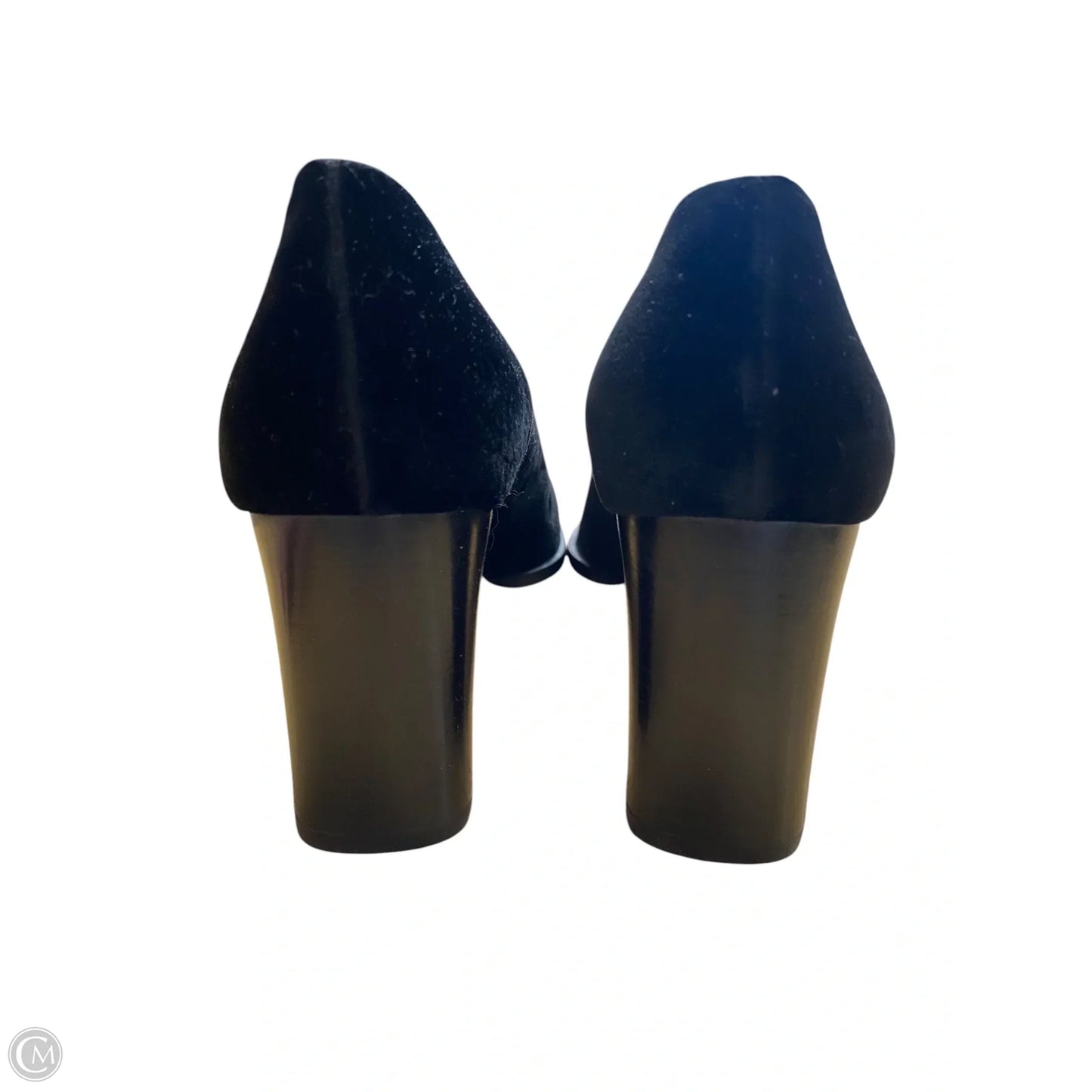 Shoes Heels Block By Ann Taylor In Black, Size: 6.5