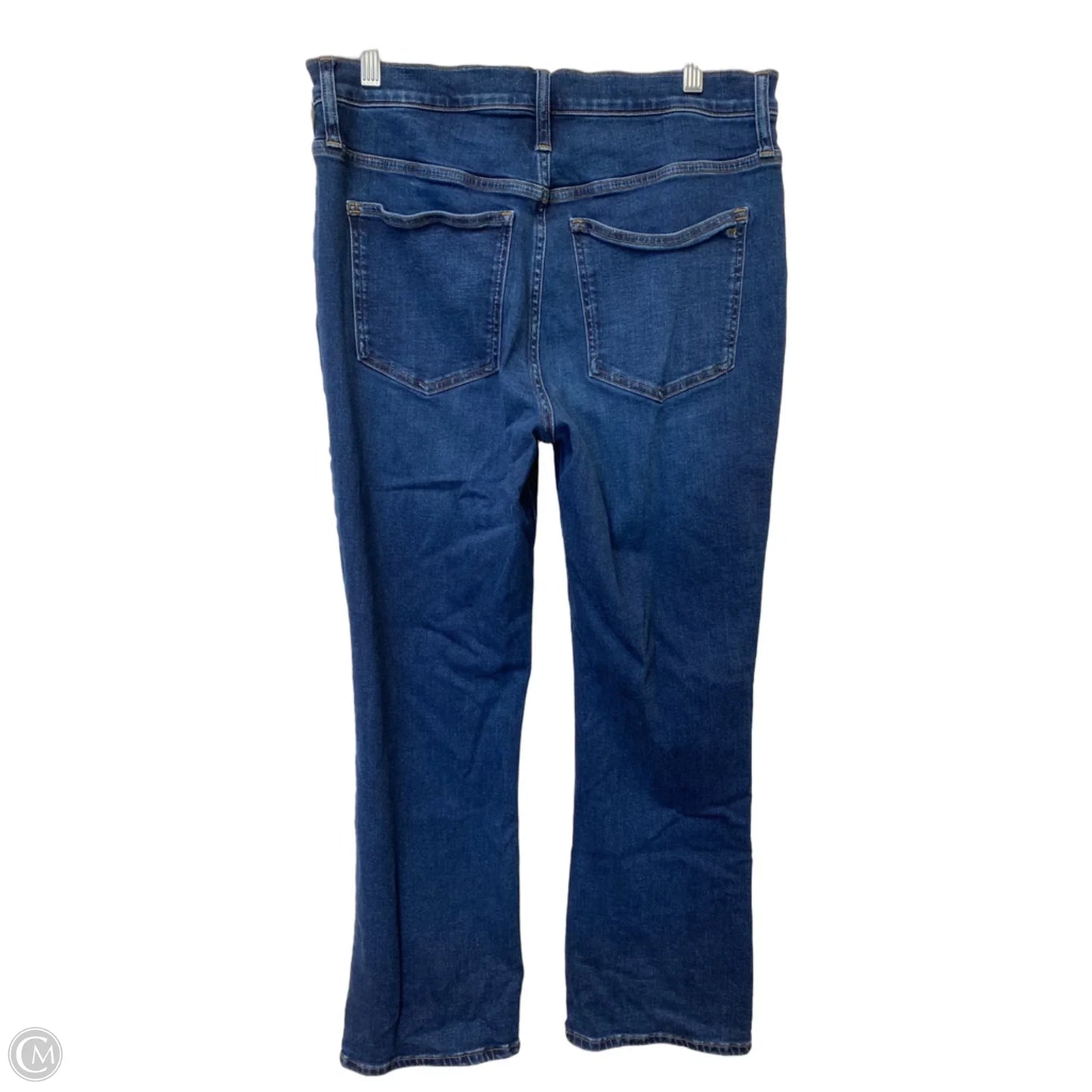 Jeans Straight By Madewell In Blue Denim, Size: 12l
