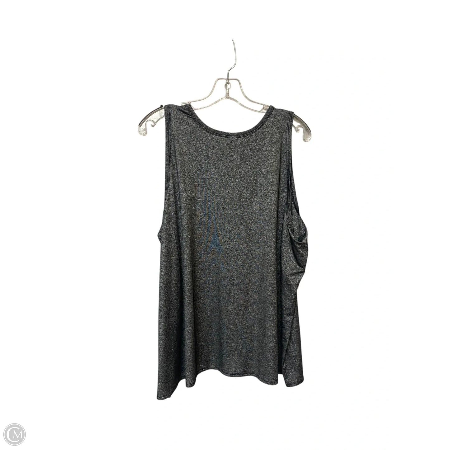 Top Sleeveless By Old Navy In Silver, Size: Xxl