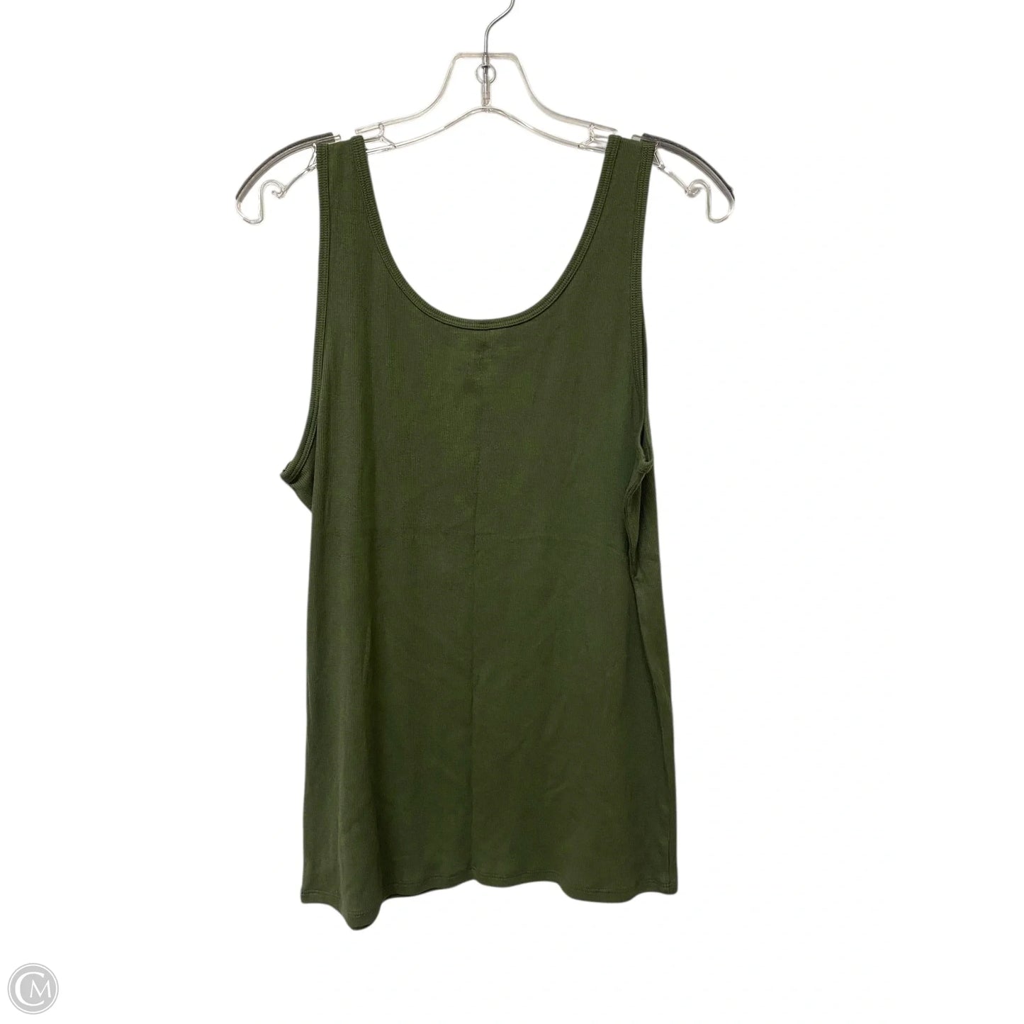 Tank Top By Time And Tru In Green, Size: Xxl