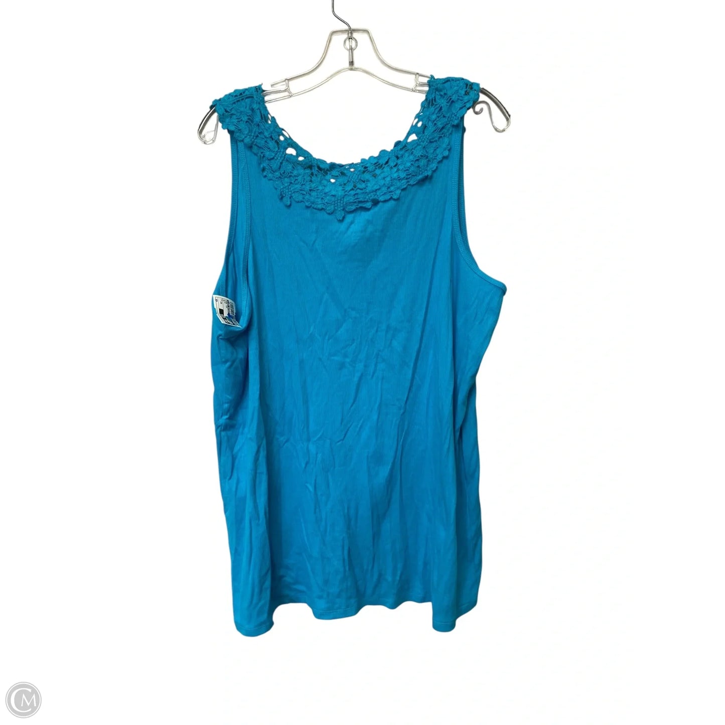 Tank Top By Lane Bryant In Blue, Size: 26