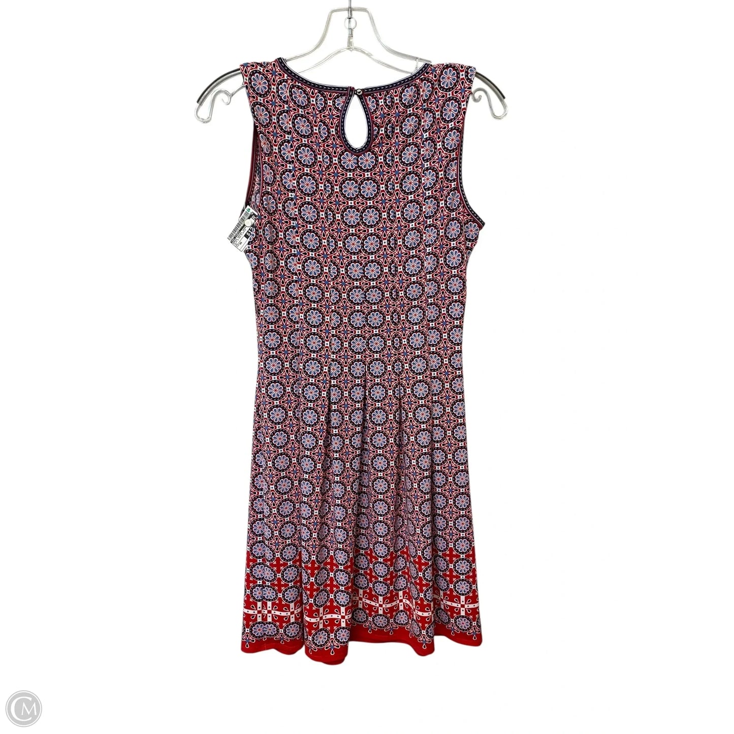 Dress Casual Short By Max Studio In Blue & Red & White, Size: Xs