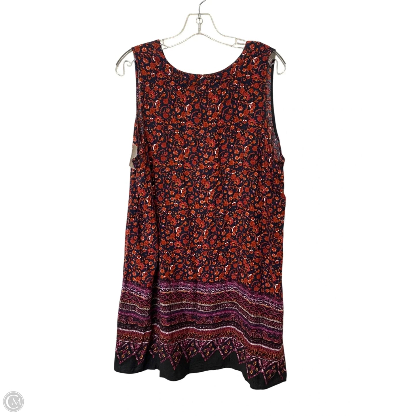 Dress Casual Short By Xhilaration In Floral Print, Size: Xxl