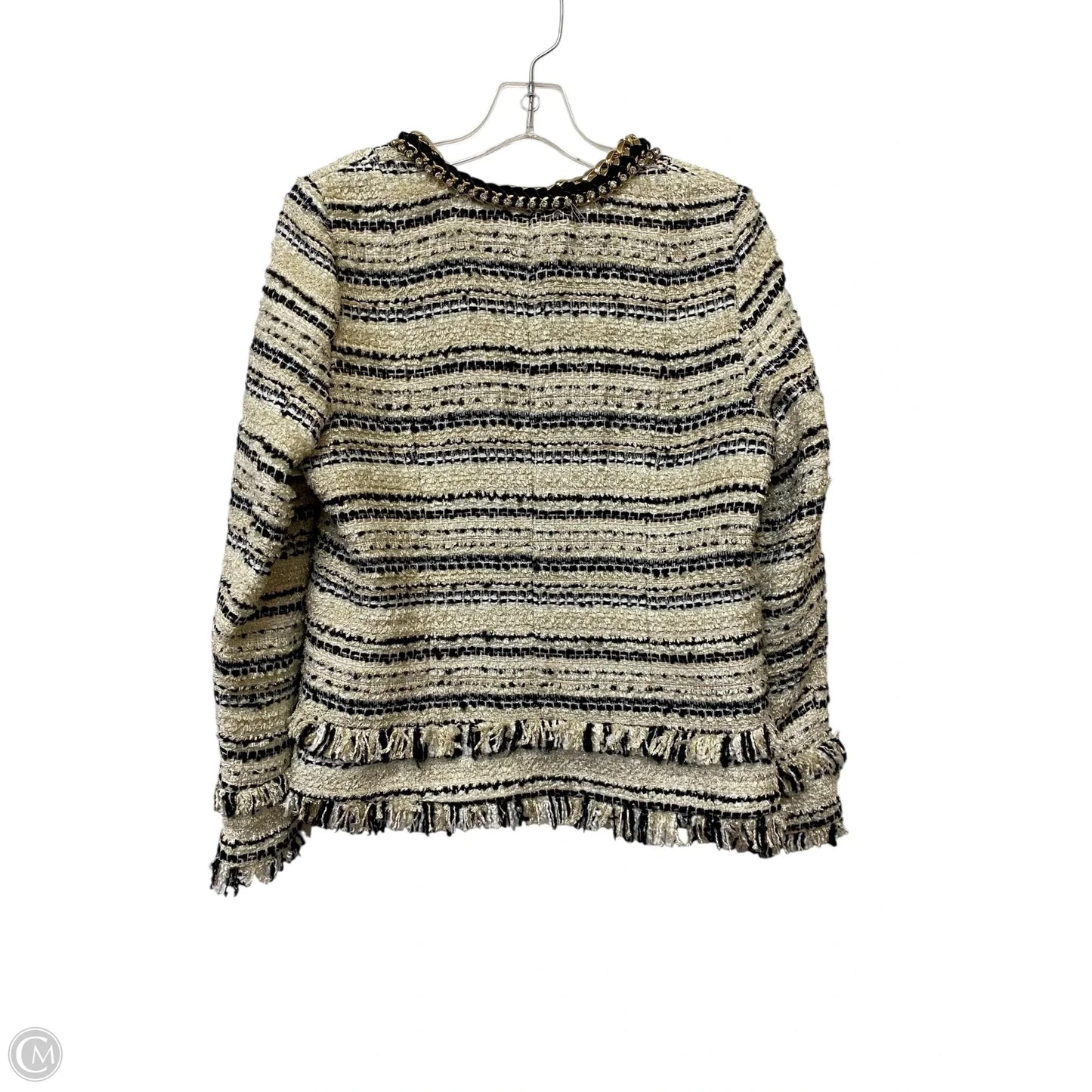 Blazer By Boston Proper In Cream, Size: 8