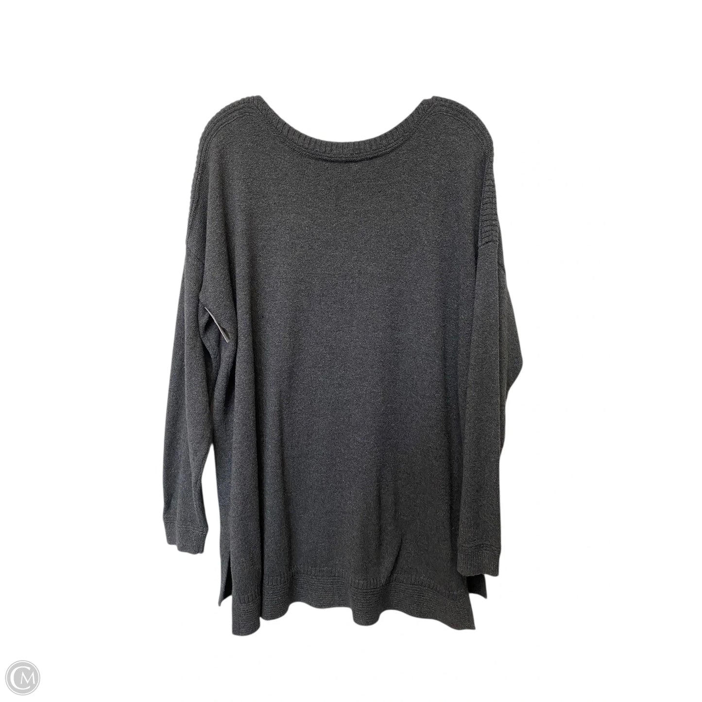 Sweater By Cme In Grey, Size: 2x