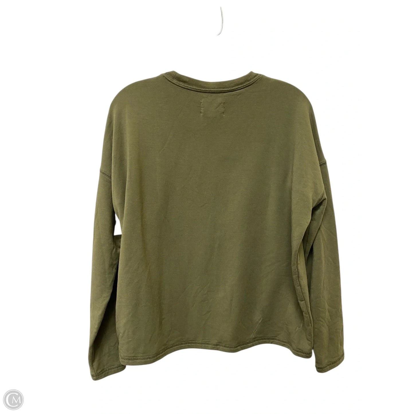 Top Long Sleeve Basic By Madewell In Green, Size: S