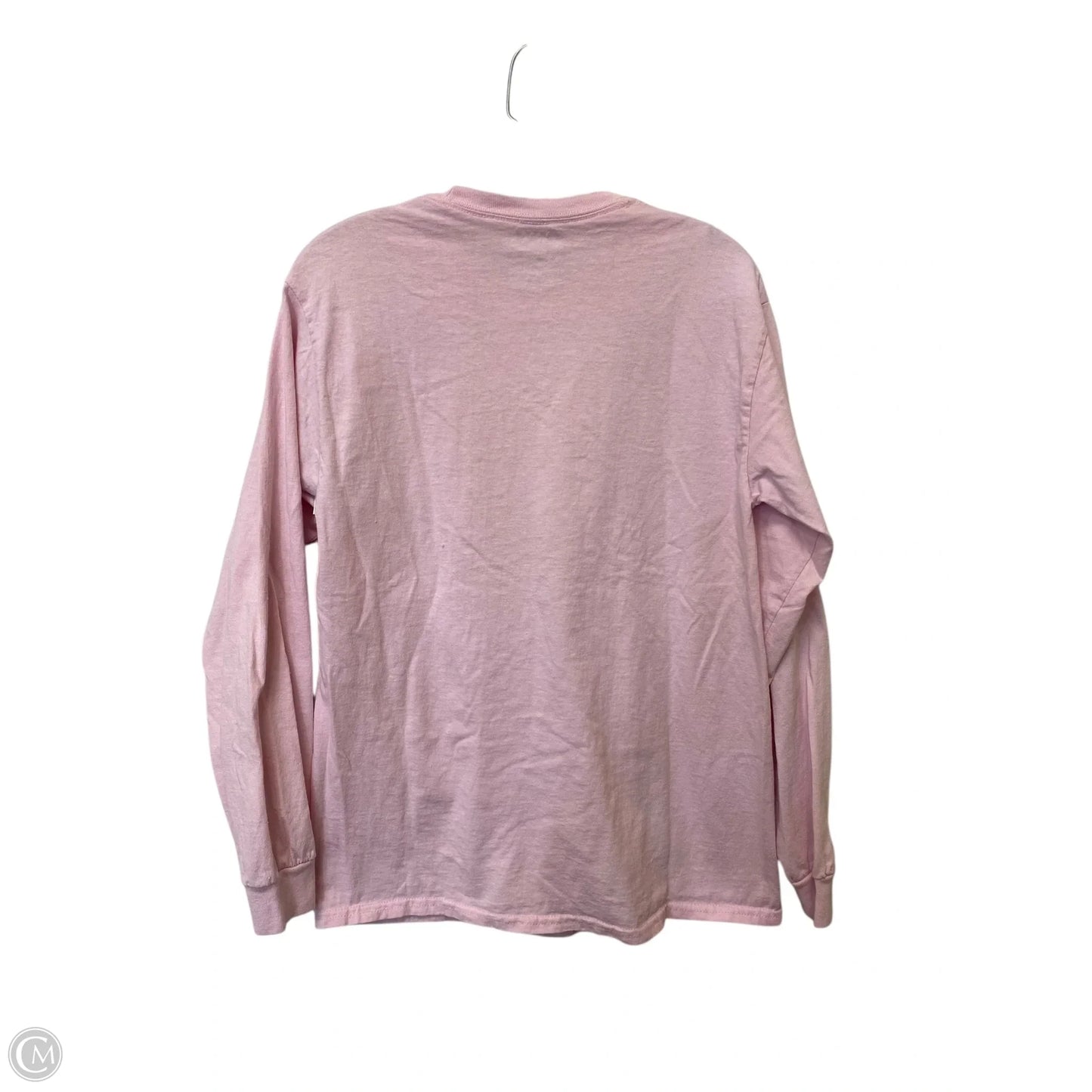 Top Long Sleeve Basic By Cme In Pink, Size: M