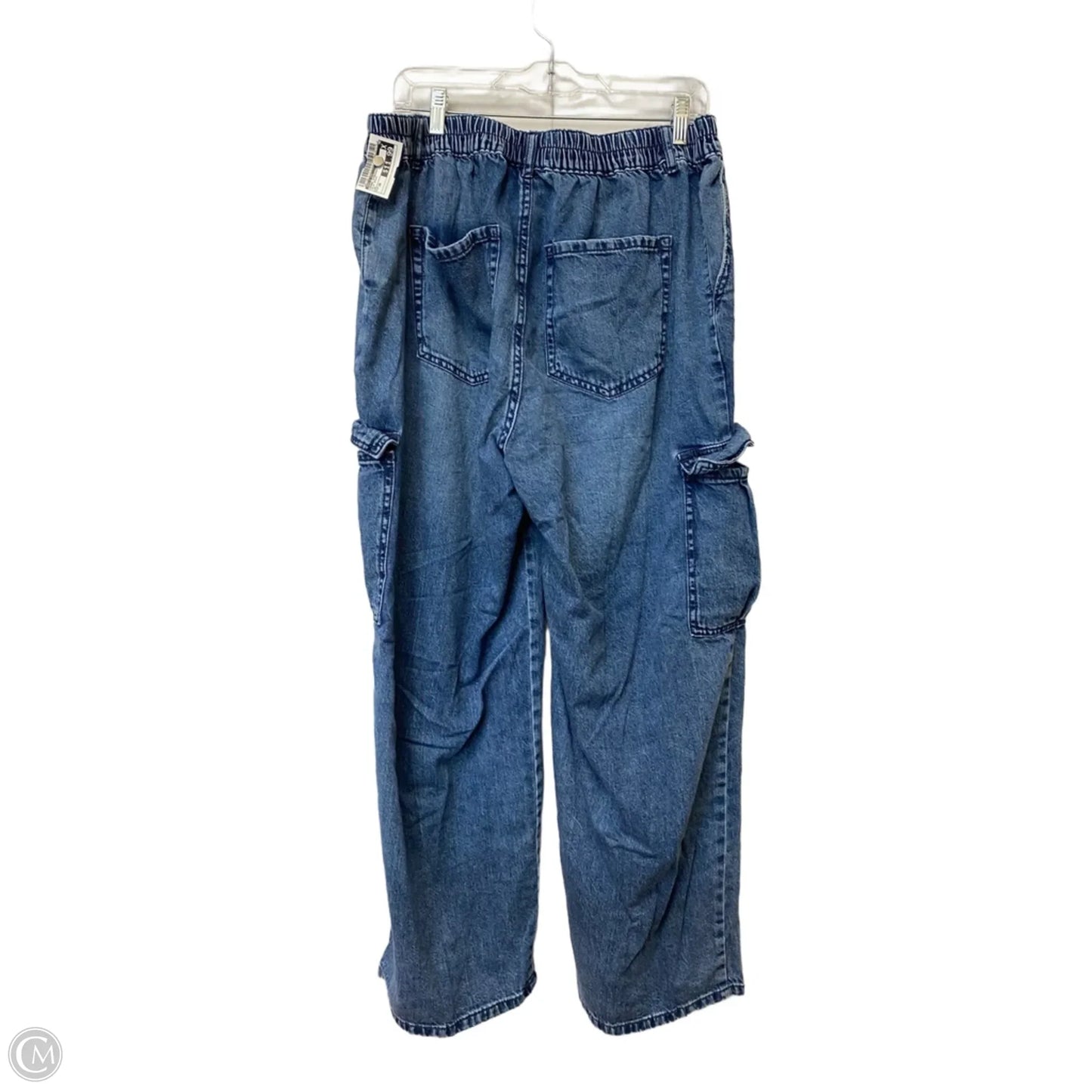 Jeans Straight By Ava & Viv In Blue Denim, Size: 18