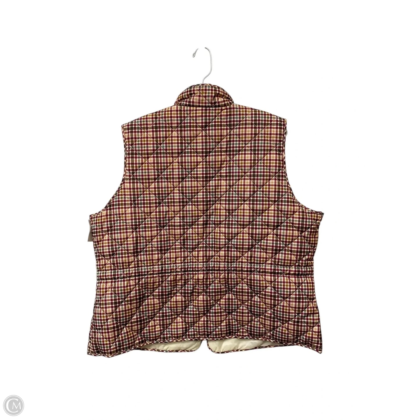 Vest Puffer & Quilted By St Johns Bay In Plaid Pattern, Size: Xxl