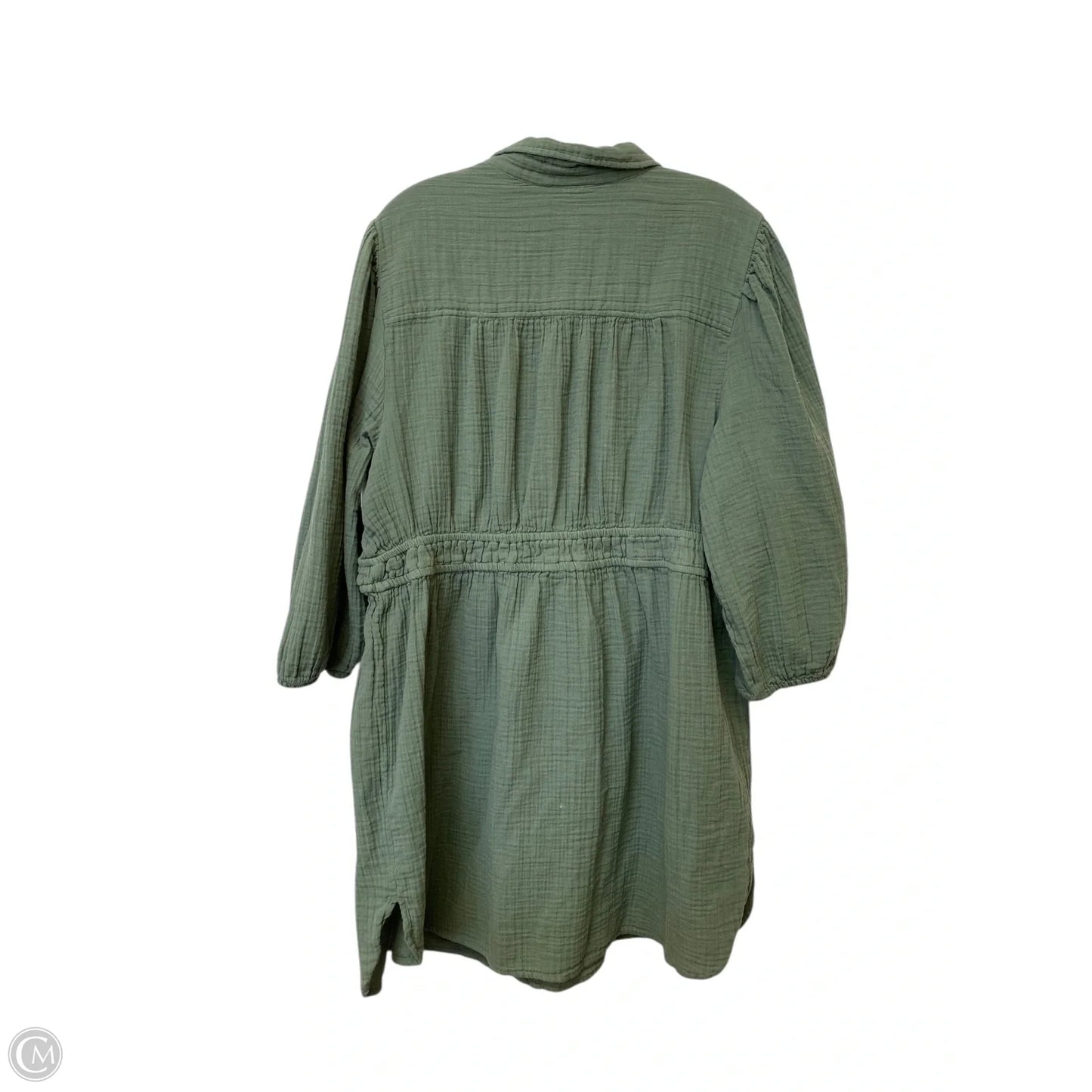 Dress Casual Midi By Gap In Green, Size: Xl