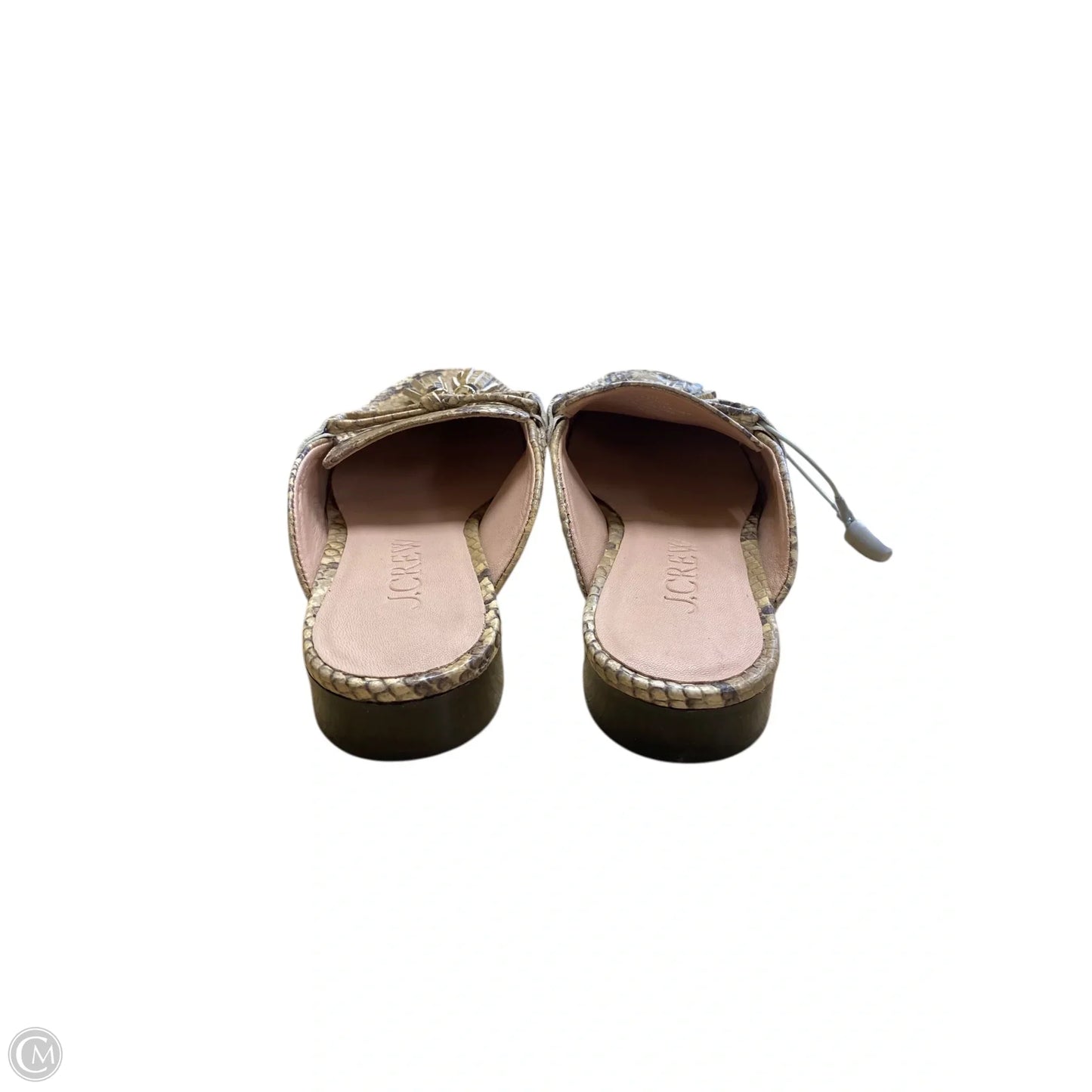 Shoes Flats By J. Crew In Snakeskin Print, Size: 6