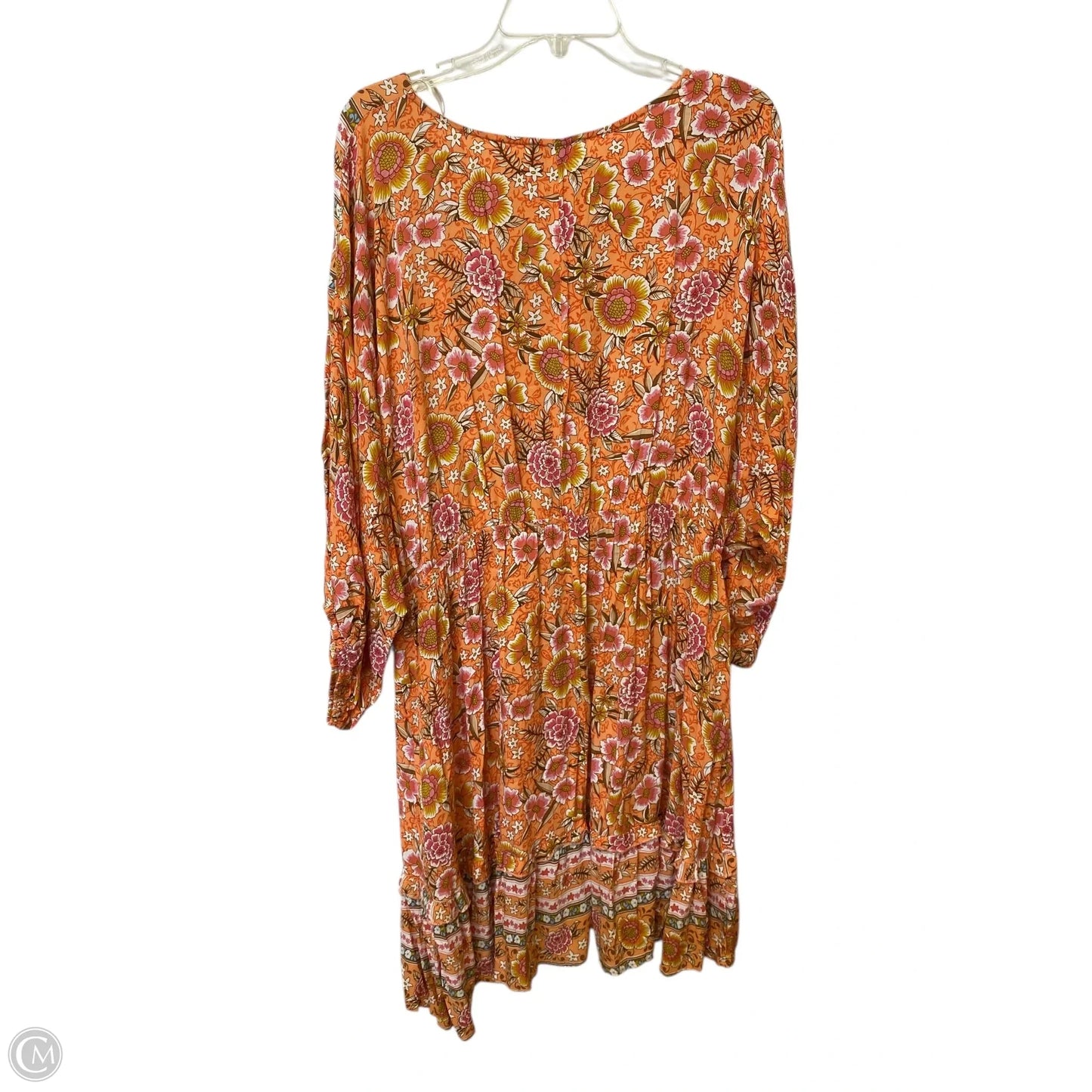 Dress Casual Midi By Umgee In Orange, Size: 1x