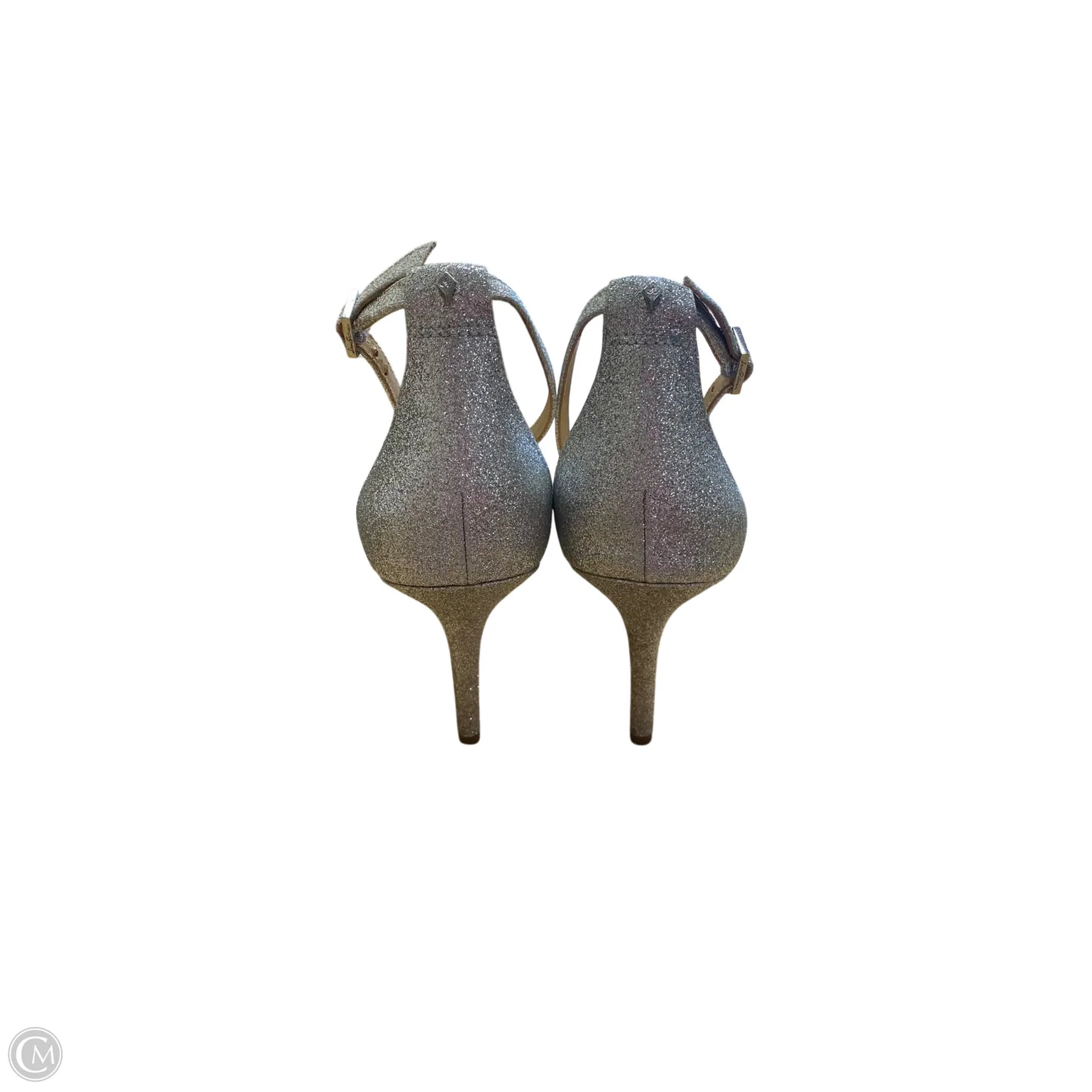 Shoes Heels Stiletto By Sam Edelman In Silver, Size: 10